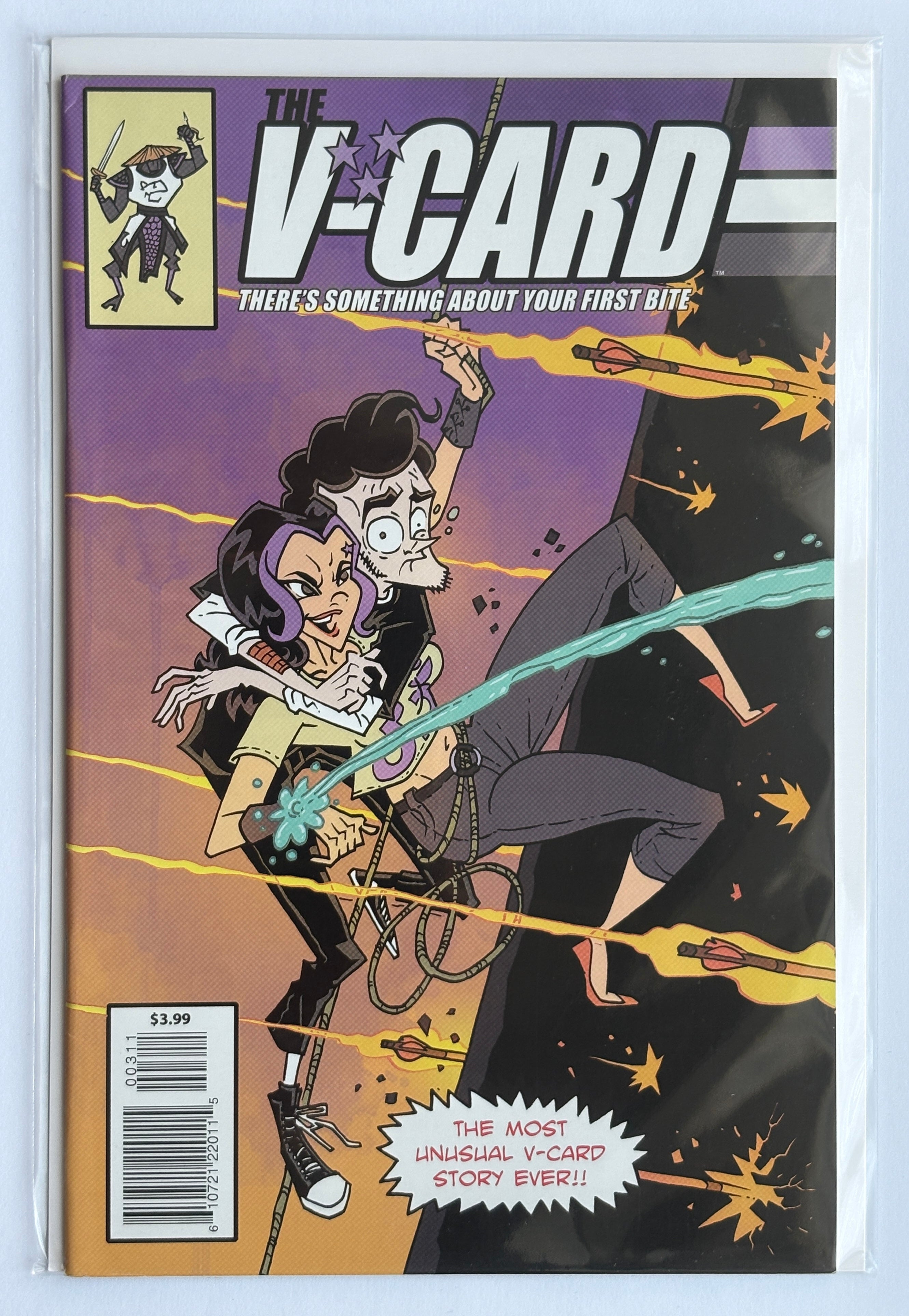The V-Card #3 (3 of 4) 1st Printing Antarctic Press February 2020 VF- 7.5