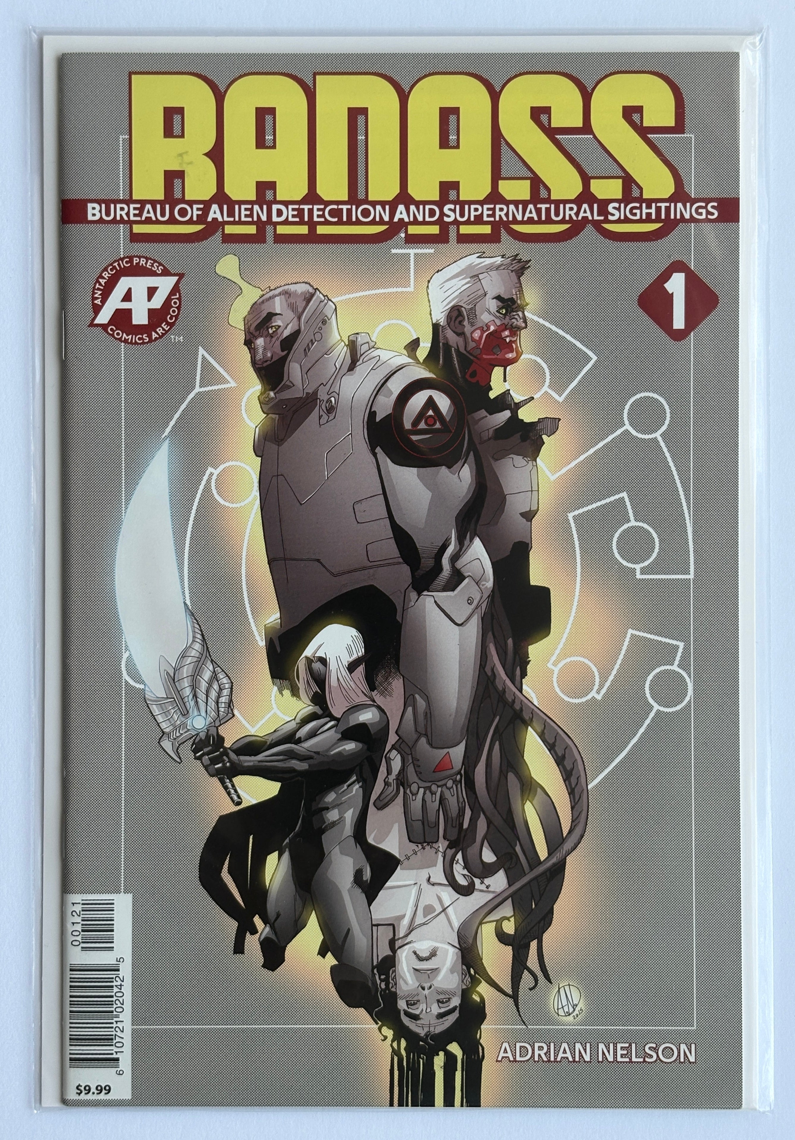 Badass #1 - 1st Printing Cover B Antarctic Press 2019 VF+ 8.5