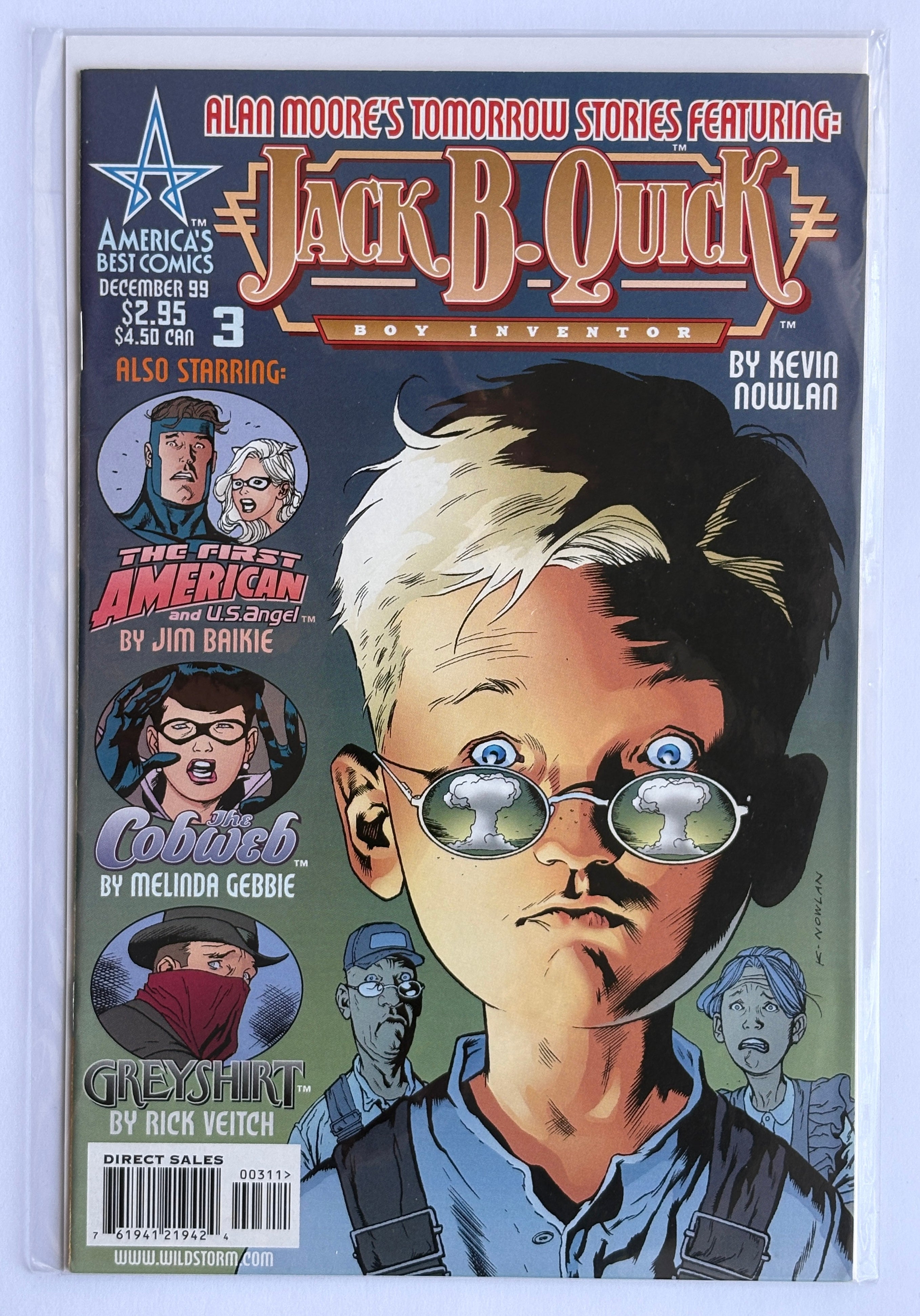 Alan Moore's Tomorrow Stories #3 - 1st Printing America's Best Comics December 1999 VF- 7.5
