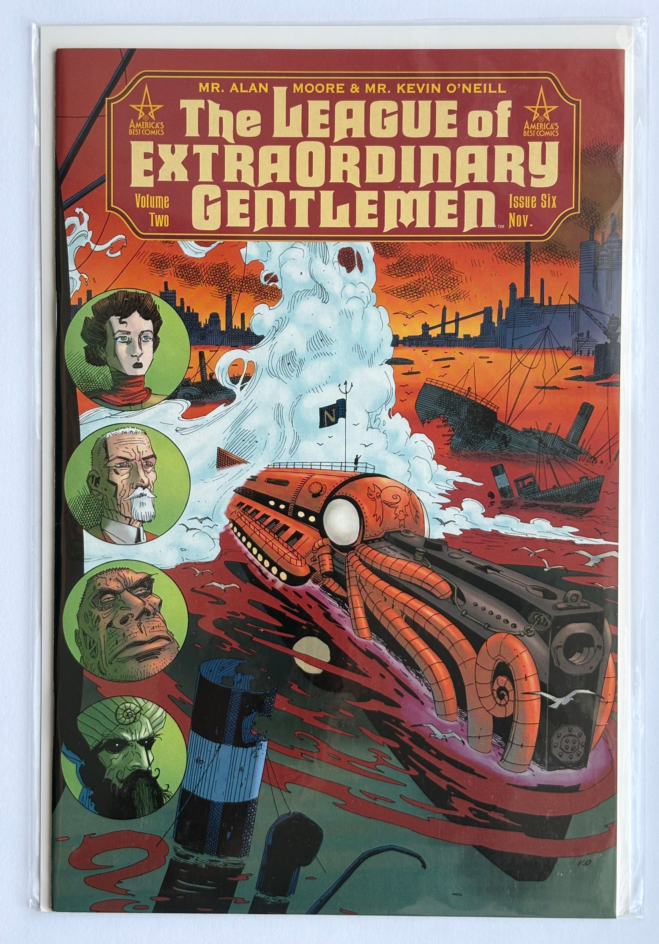 The League of Extraordinary Gentlemen #6 - Alan Moore November 2003 VF+ 8.5