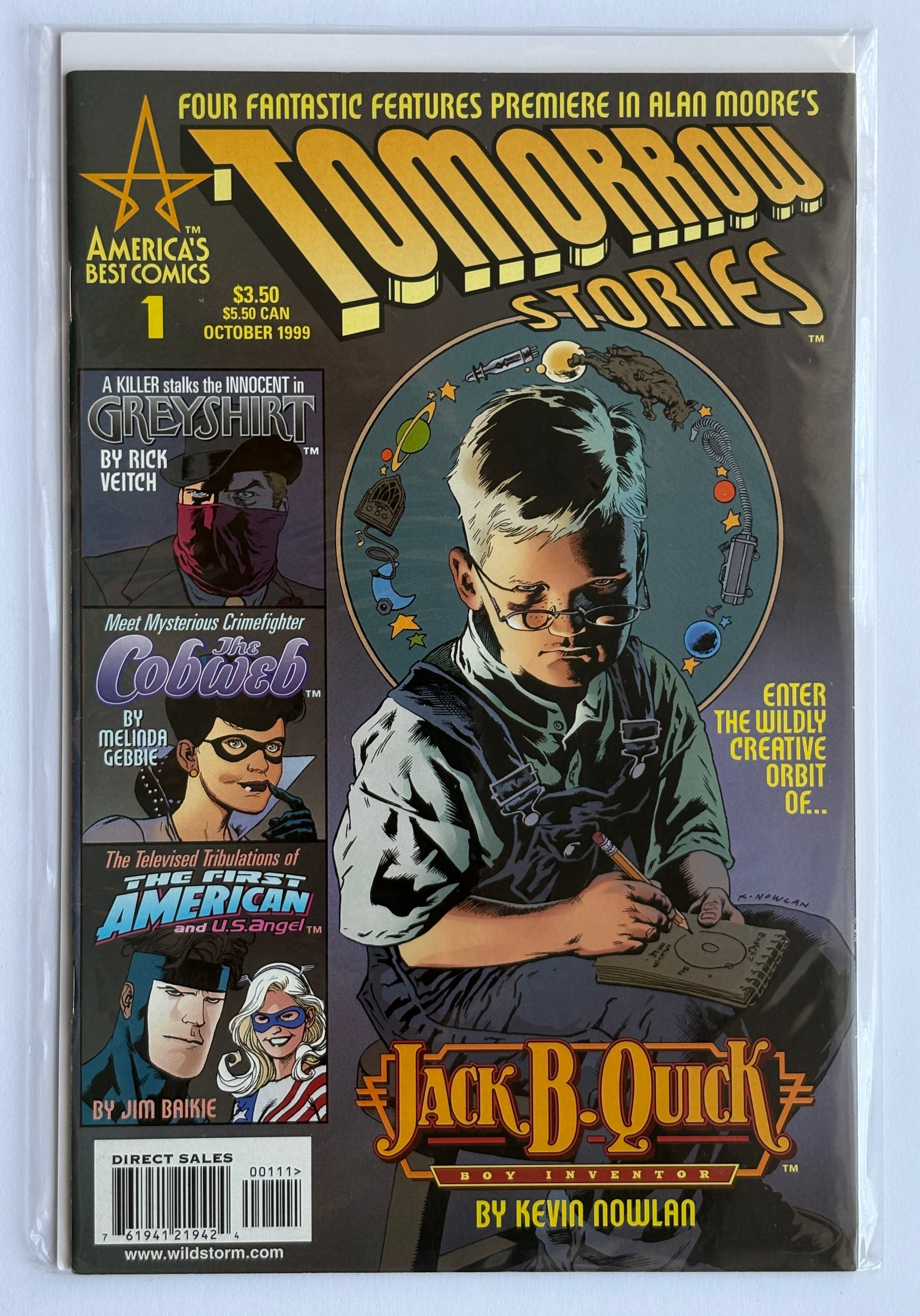 Alan Moore's Tomorrow Stories #1 - 1st Printing America's Best Comics October 1999 VF 8.0