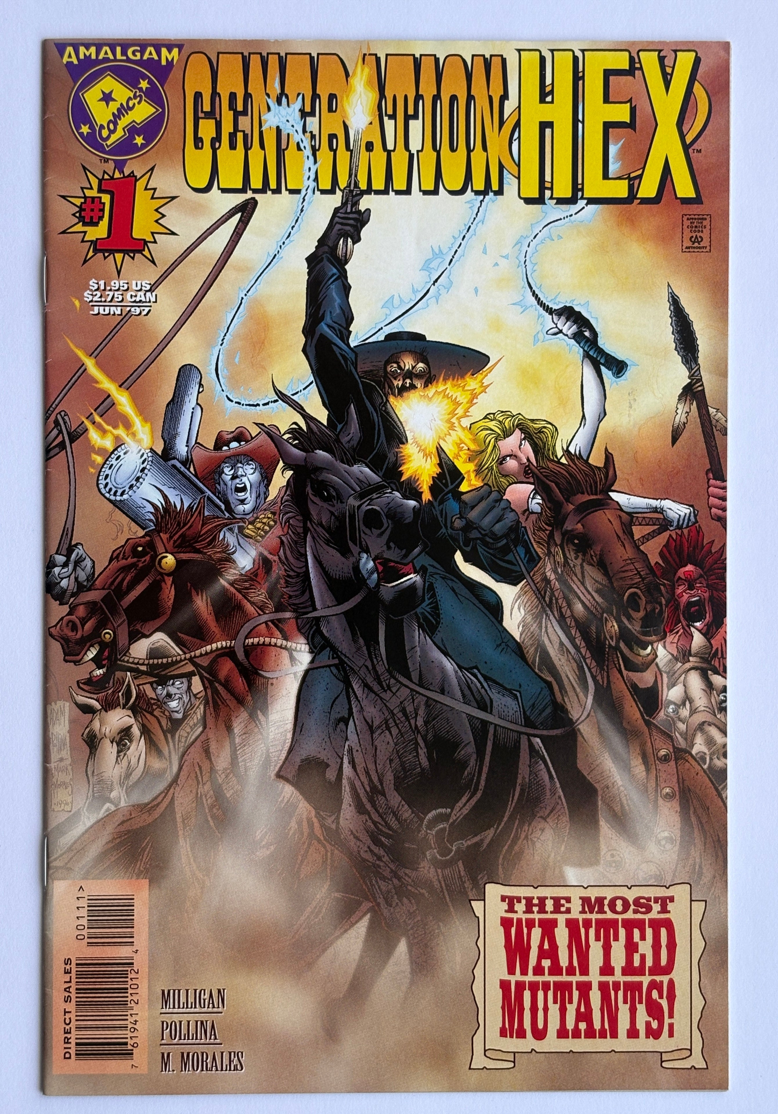 Generation Hex #1 - 1st Printing Amalgam Comics June 1997 F/VF 7.0