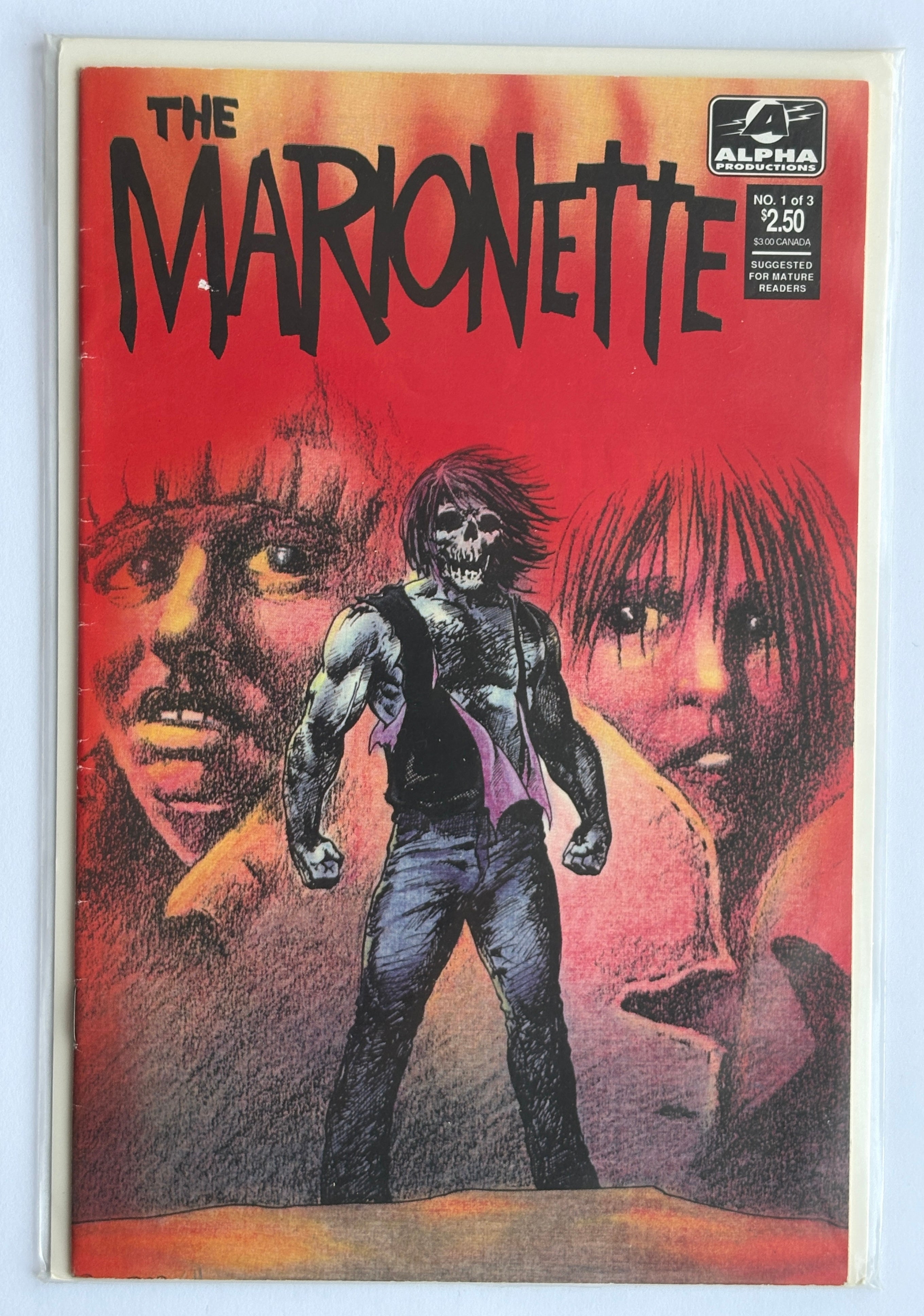 The Marionette #1 (1 of 3) - 1st Printing Alpha Productions January 1993 FN 6.0