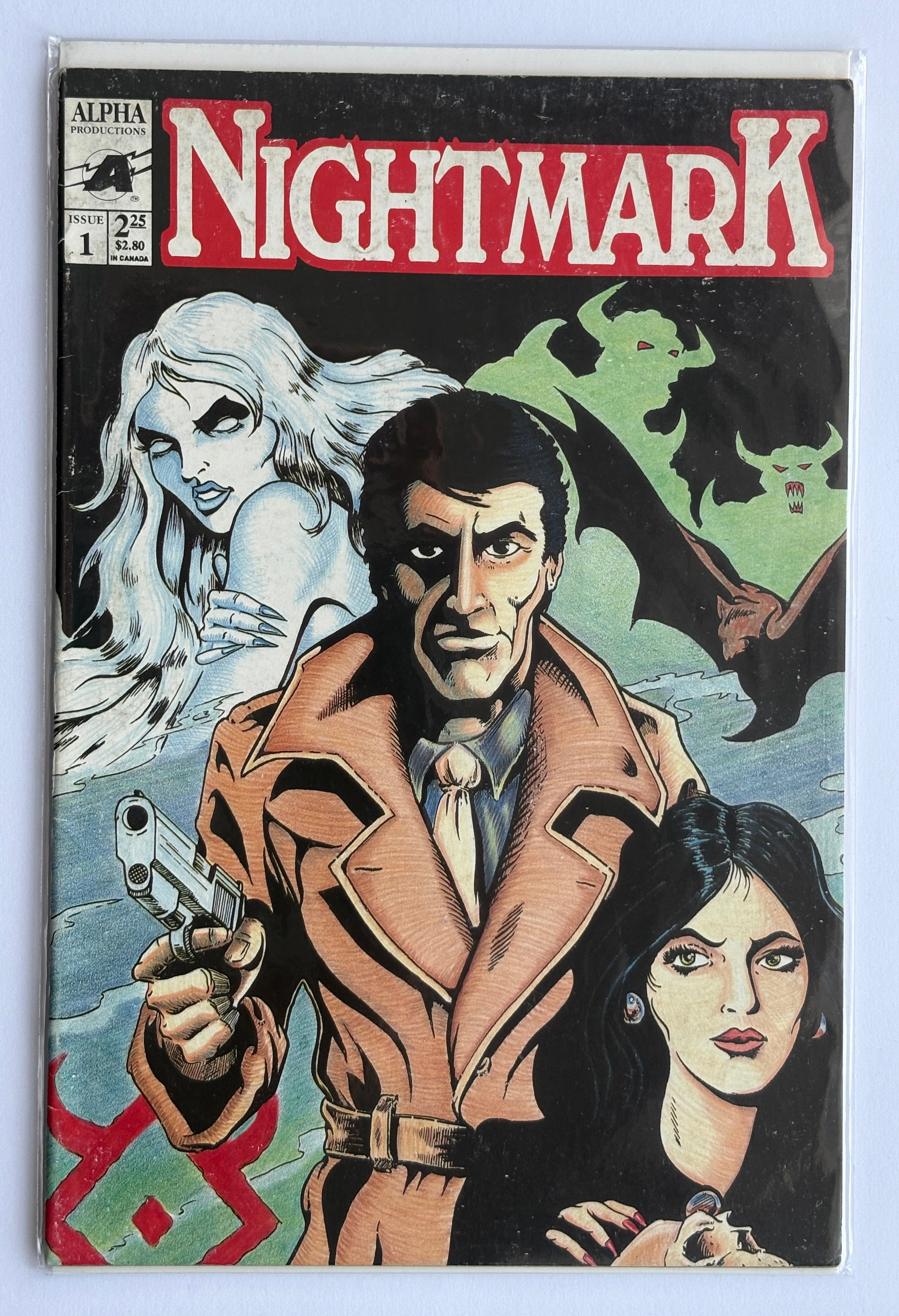 Nightmark #1 - Alpha Productions - 1991 FN- 5.5
