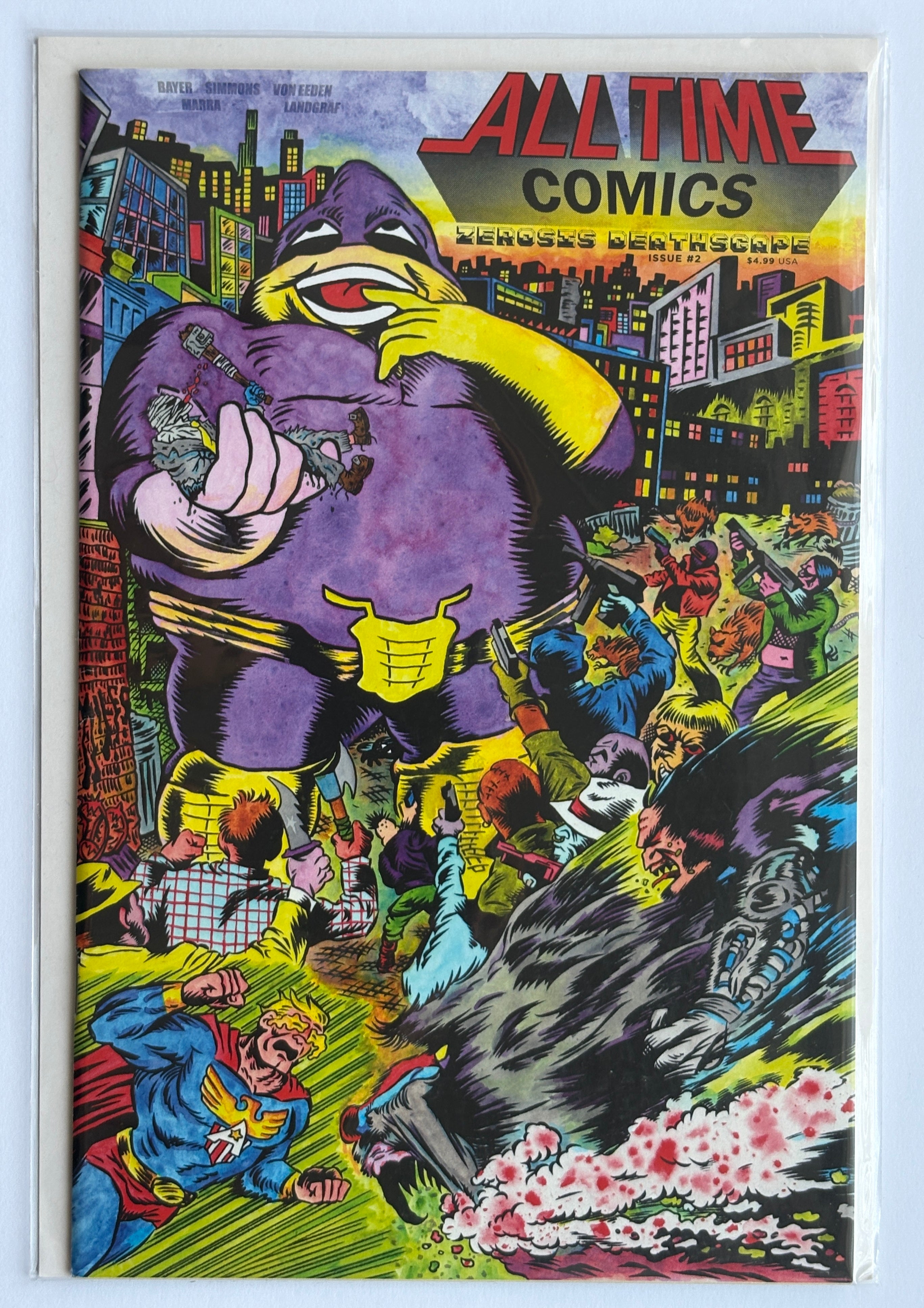 All Time Comics Zerosis Deathscape #2 - 2019 VF+ 8.5