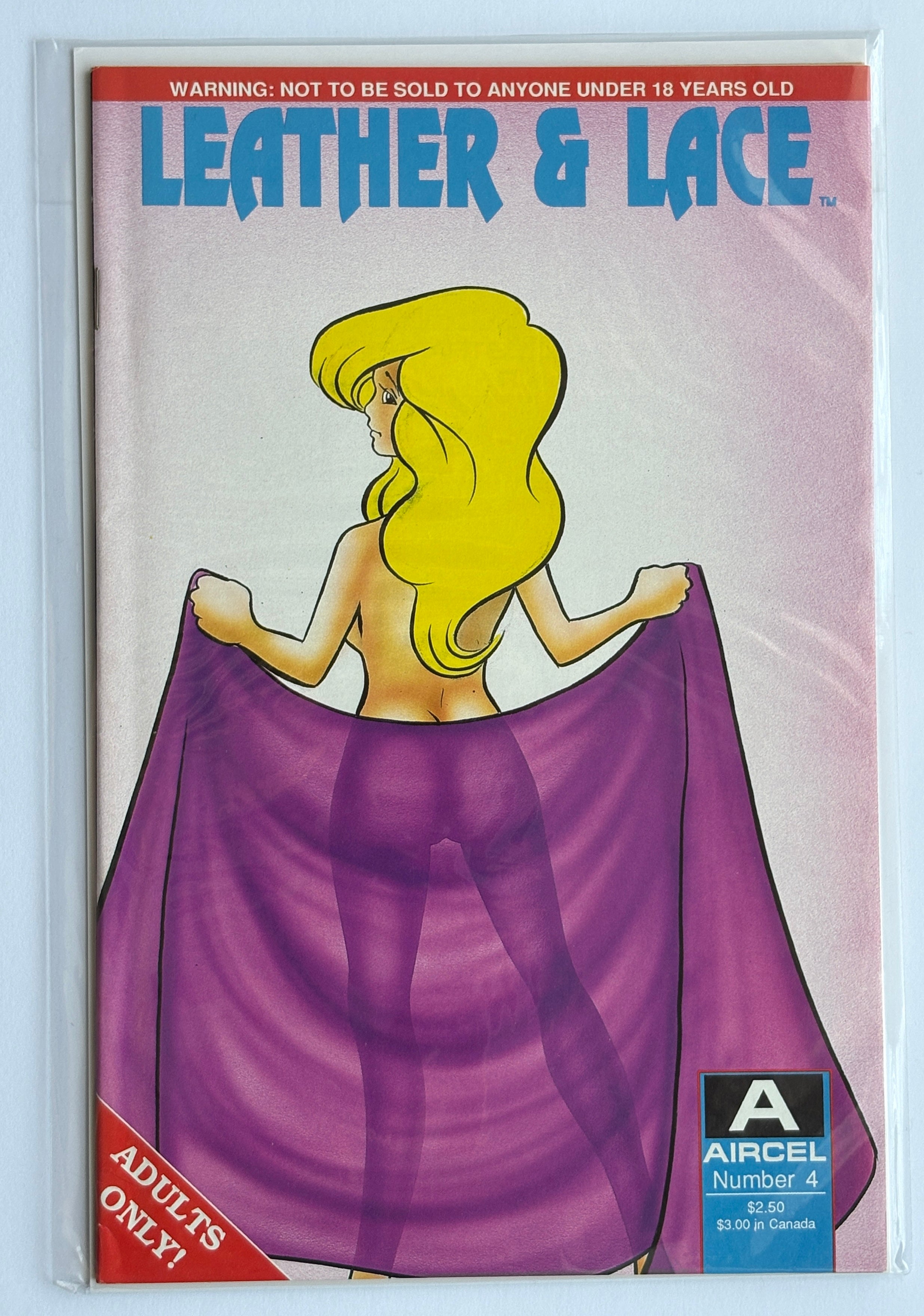 Leather & Lace #4 - Aircel Comics October 1989 VF 8.0