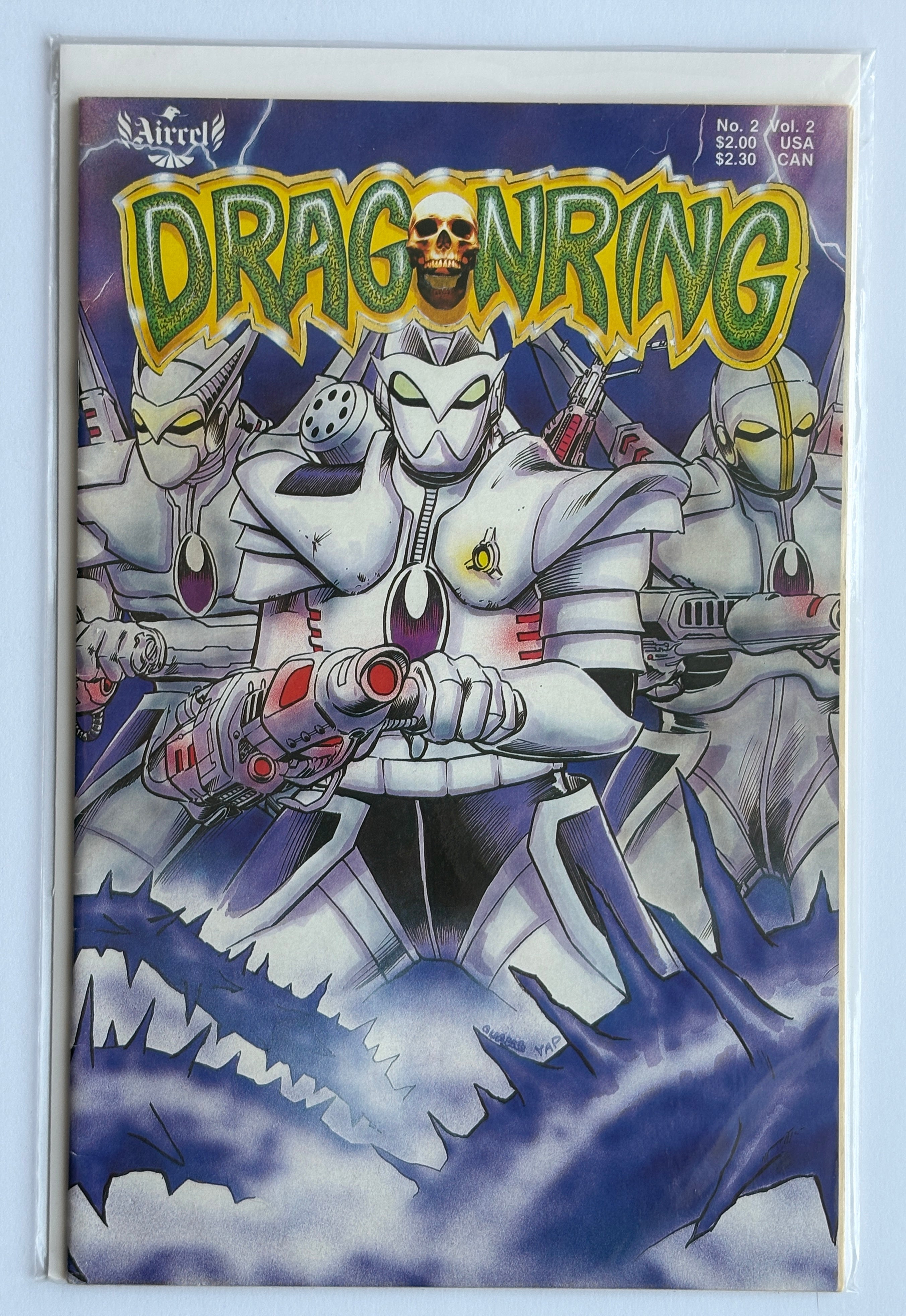 Dragonring #2 - Aircel Publishing 1986 F/VF 7.0