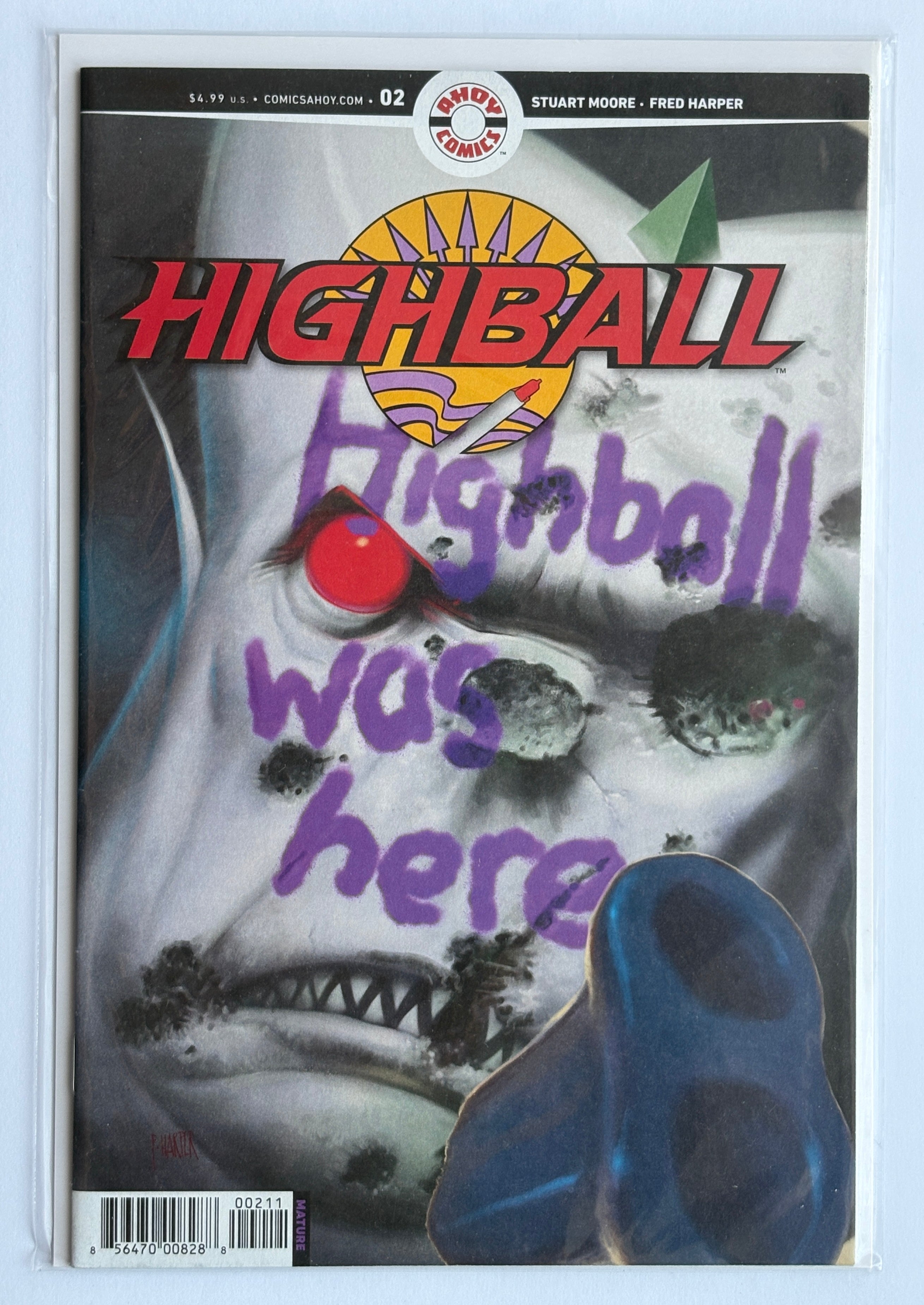 Highball #2 - 1st Printing Ahoy Comics 2022 VF+ 8.5