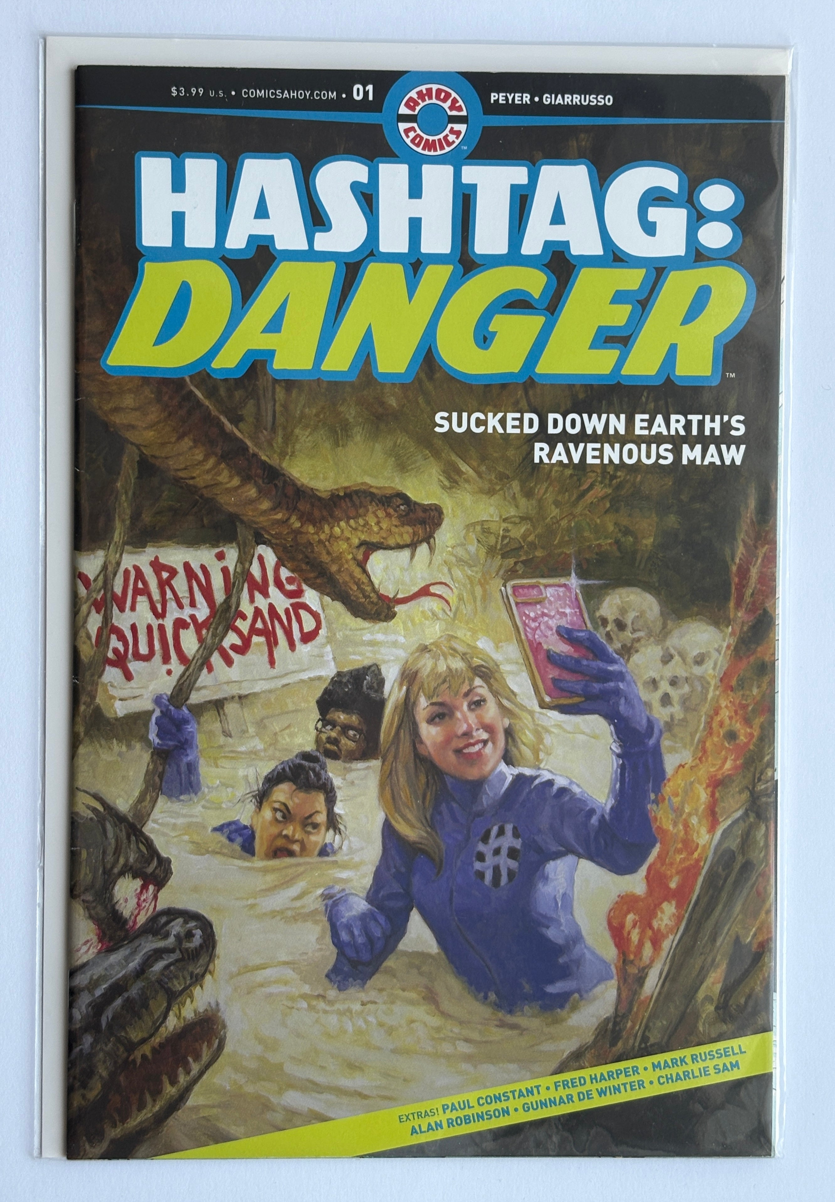 Hashtag: Danger #1 - 1st Printing Ahoy Comics 2019 VF 8.0
