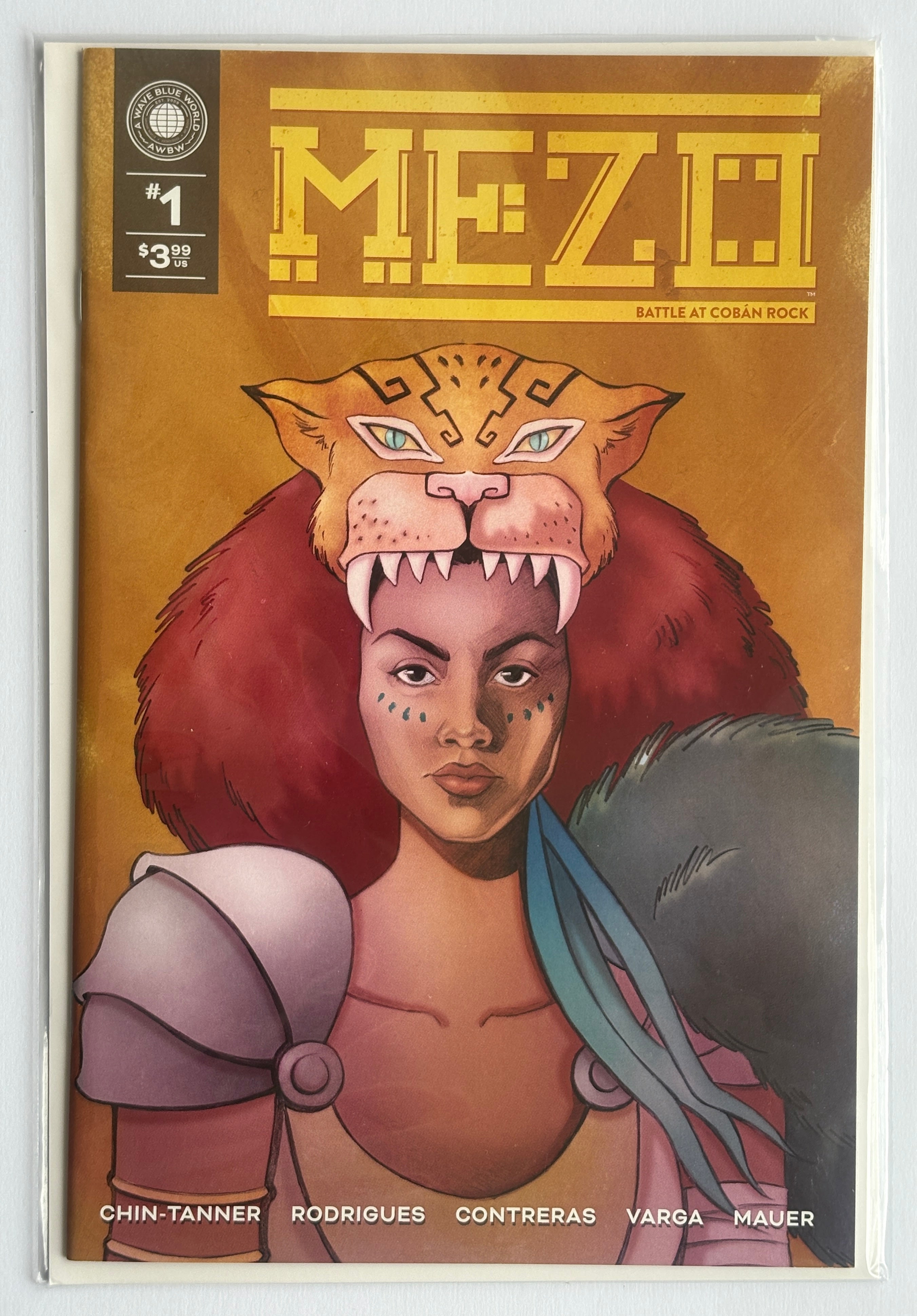 Mezo: Battle at Coban Rock #1 Terry Blas Variant Print Limited to 900 NM- 9.2