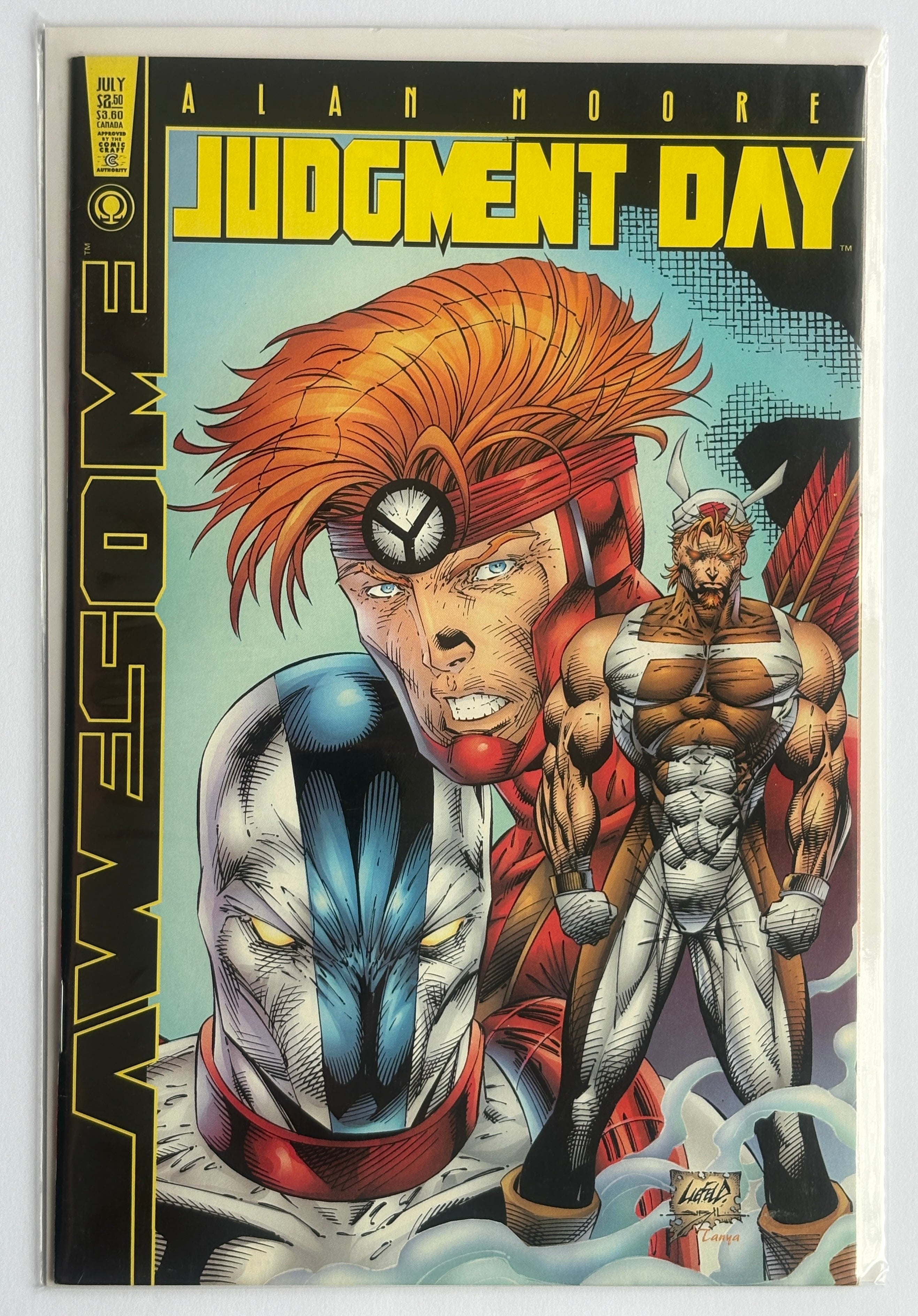 Judgment Day Omega #2 - Alan Moore Awesome July 1997 VF/NM 9.0