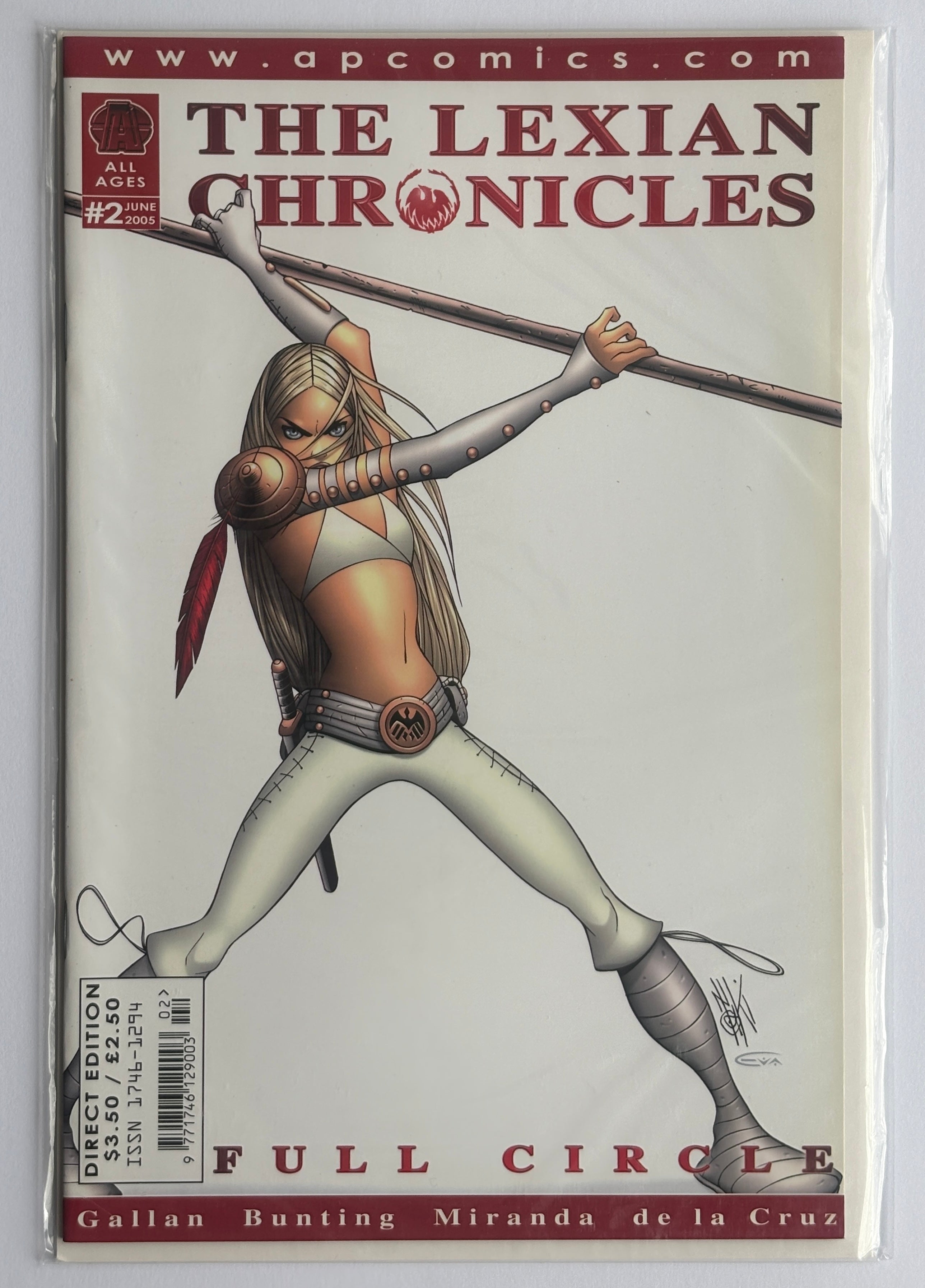 The Lexian Chronicles #2 - 1st Printing - AP Comics - 2005 VF+ 8.5