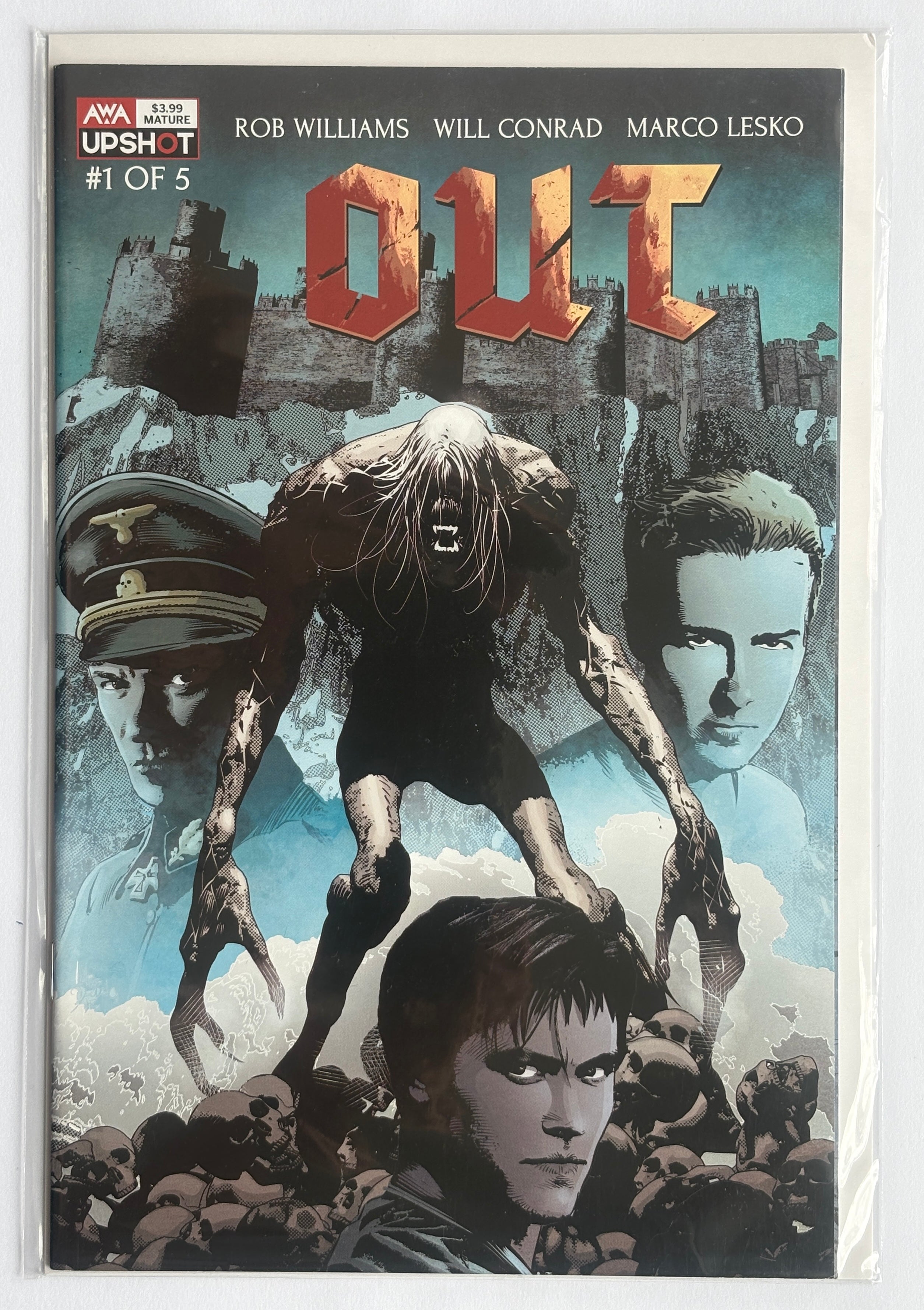 Out #1 - (1 of 5) 1st Printing Cover B - AWA October 2021 VF+ 8.5