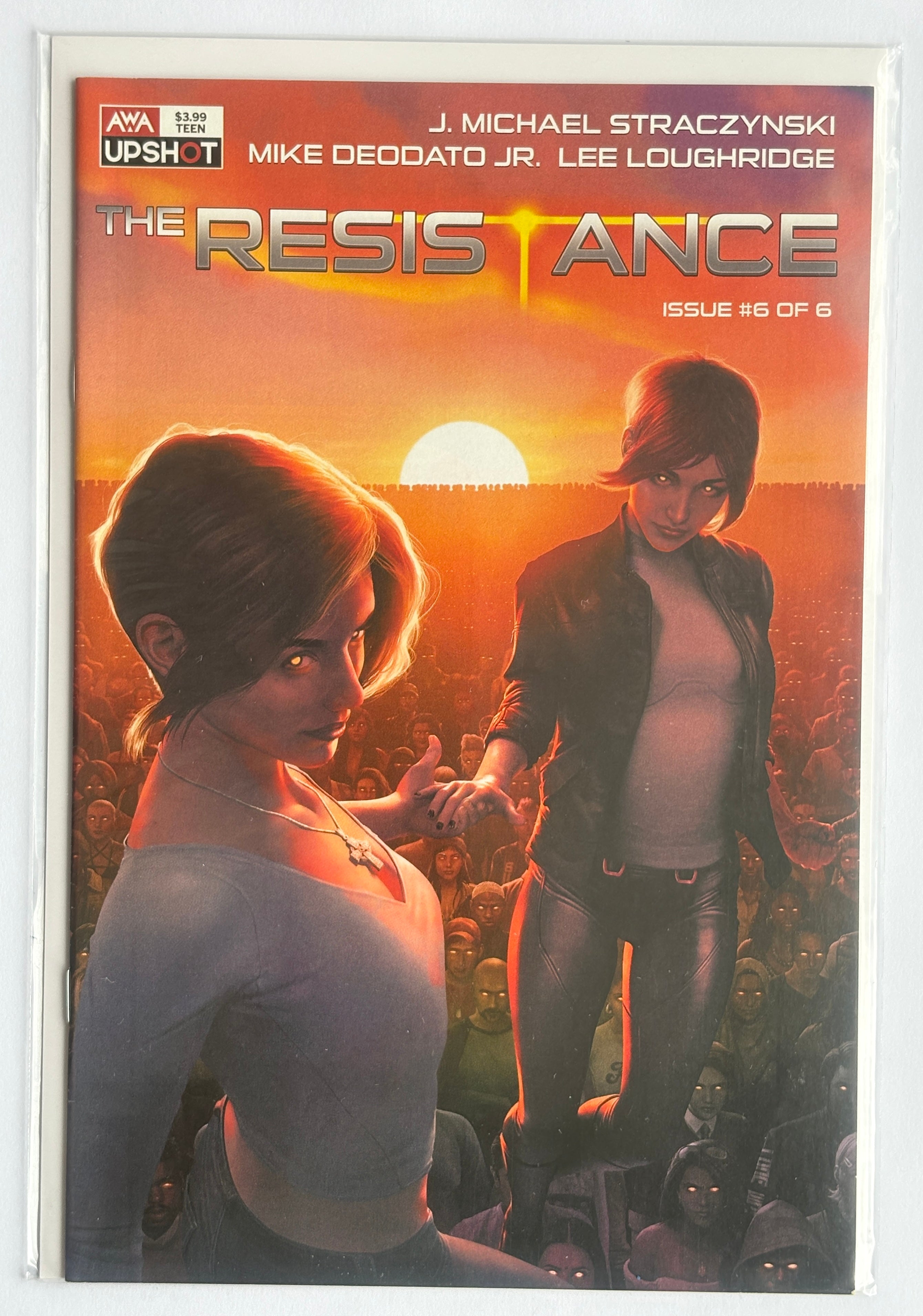The Resistance #6 (6 of 6) 1st Printing AWA Upshot September 2020 VF/NM 9.0