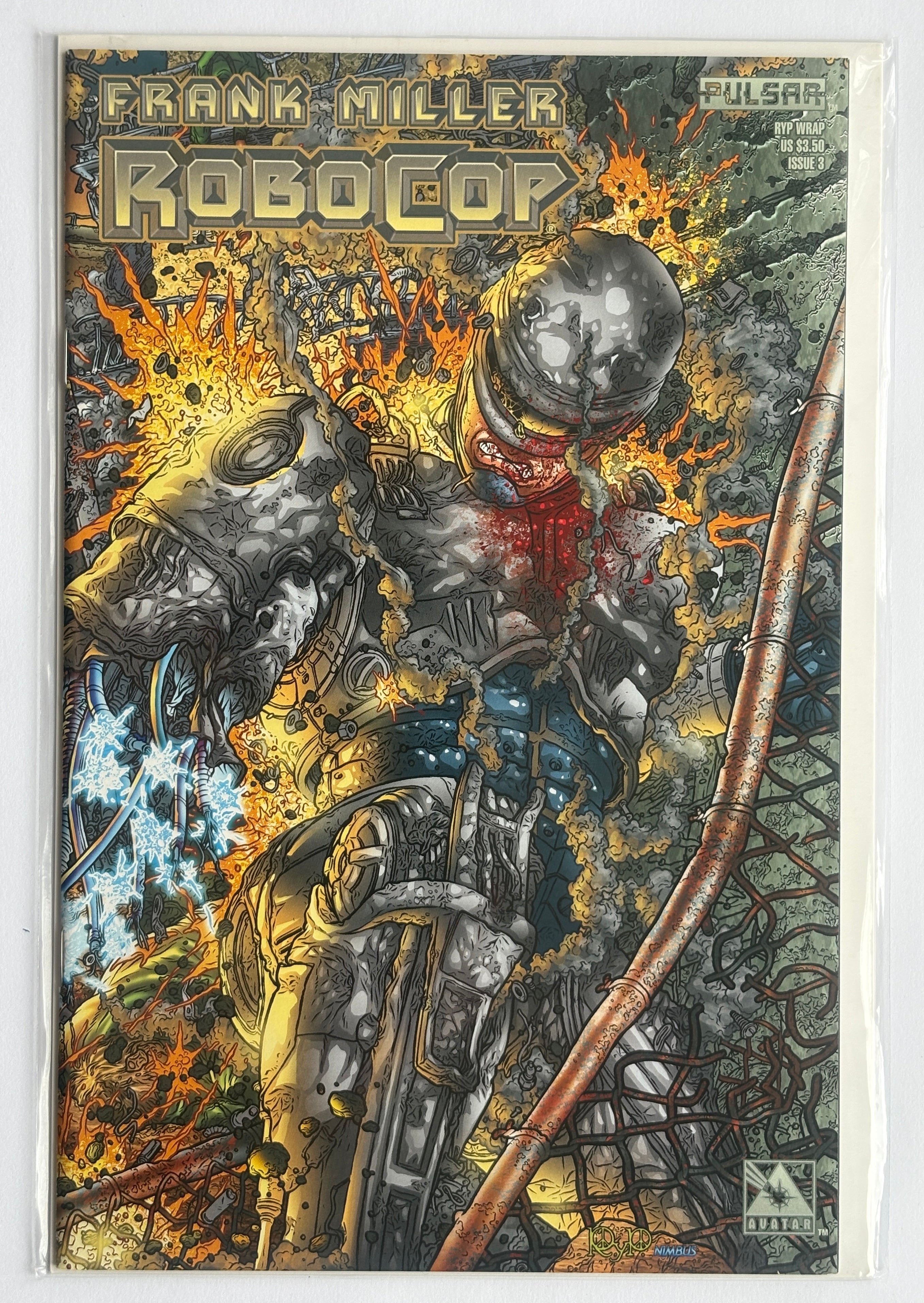 Frank Miller's Robocop #3 - RYP Wrap Variant Avatar Press September 2003 NM 9.4