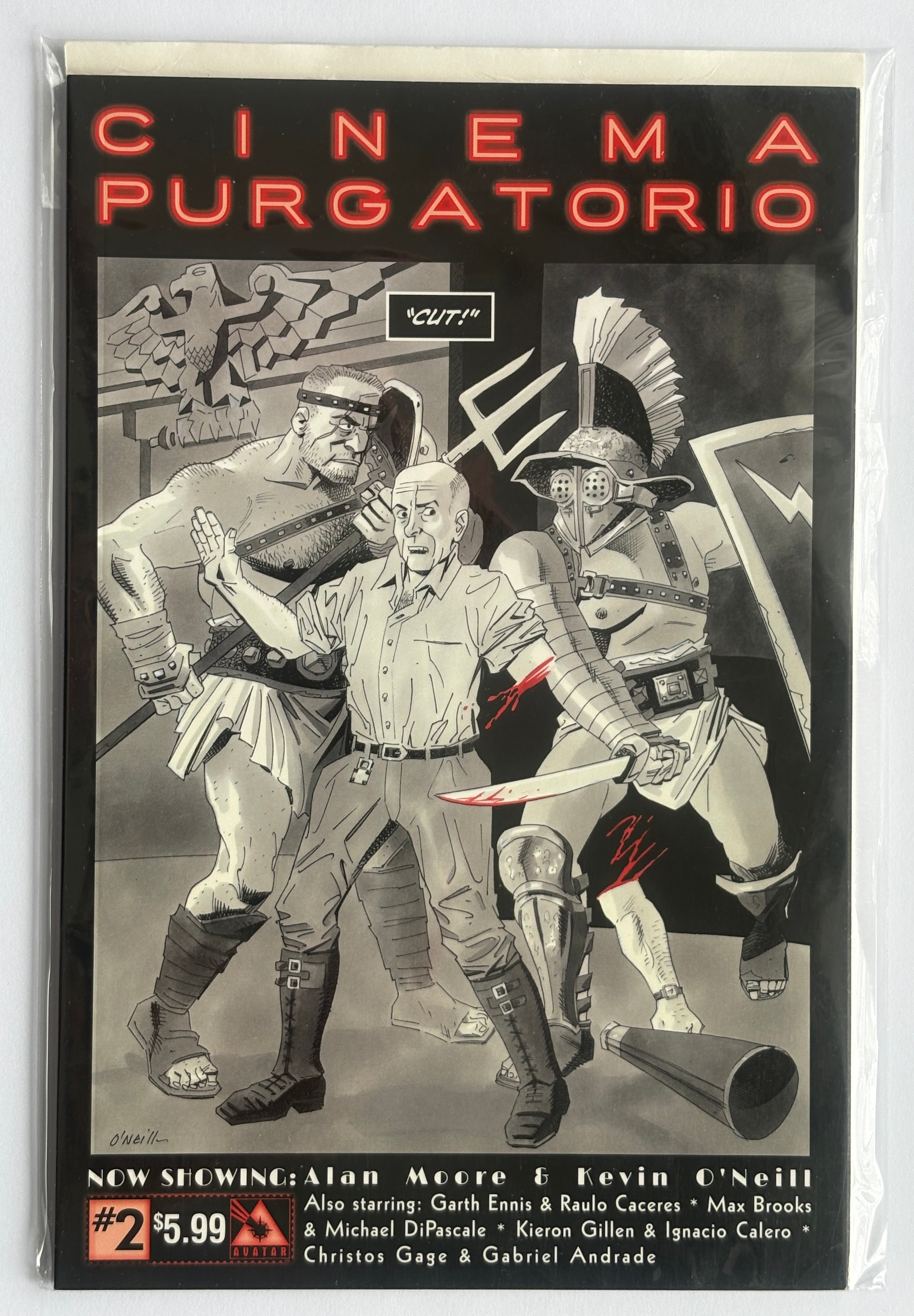 Cinema Purgatorio #2 - 1st Printing Alan Moore Avatar Press May 2016 VF 8.0