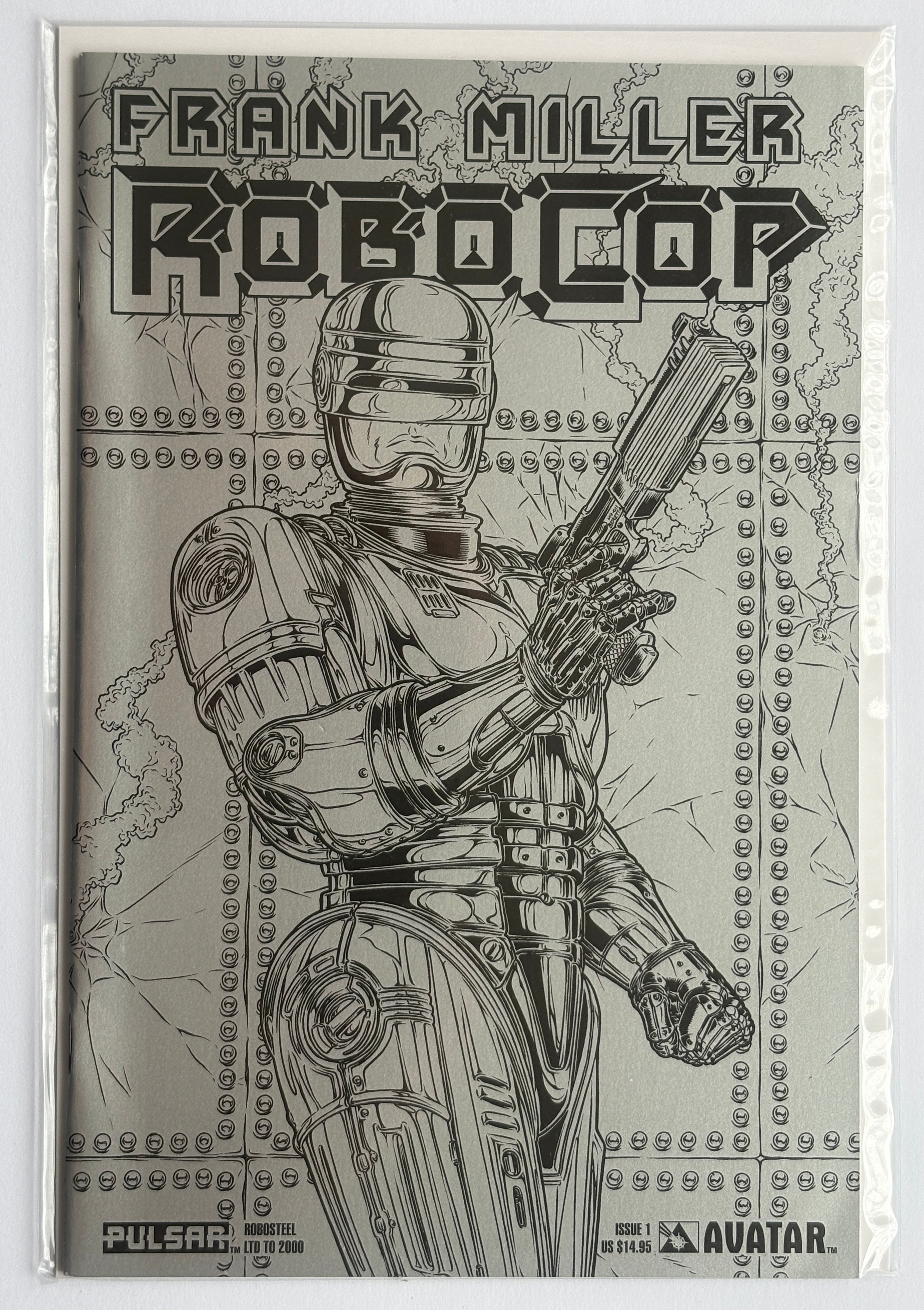 Frank Miller's Robocop #1 - Robosteel Variant Limited to 2000 Avatar July 2003 NM- 9.2