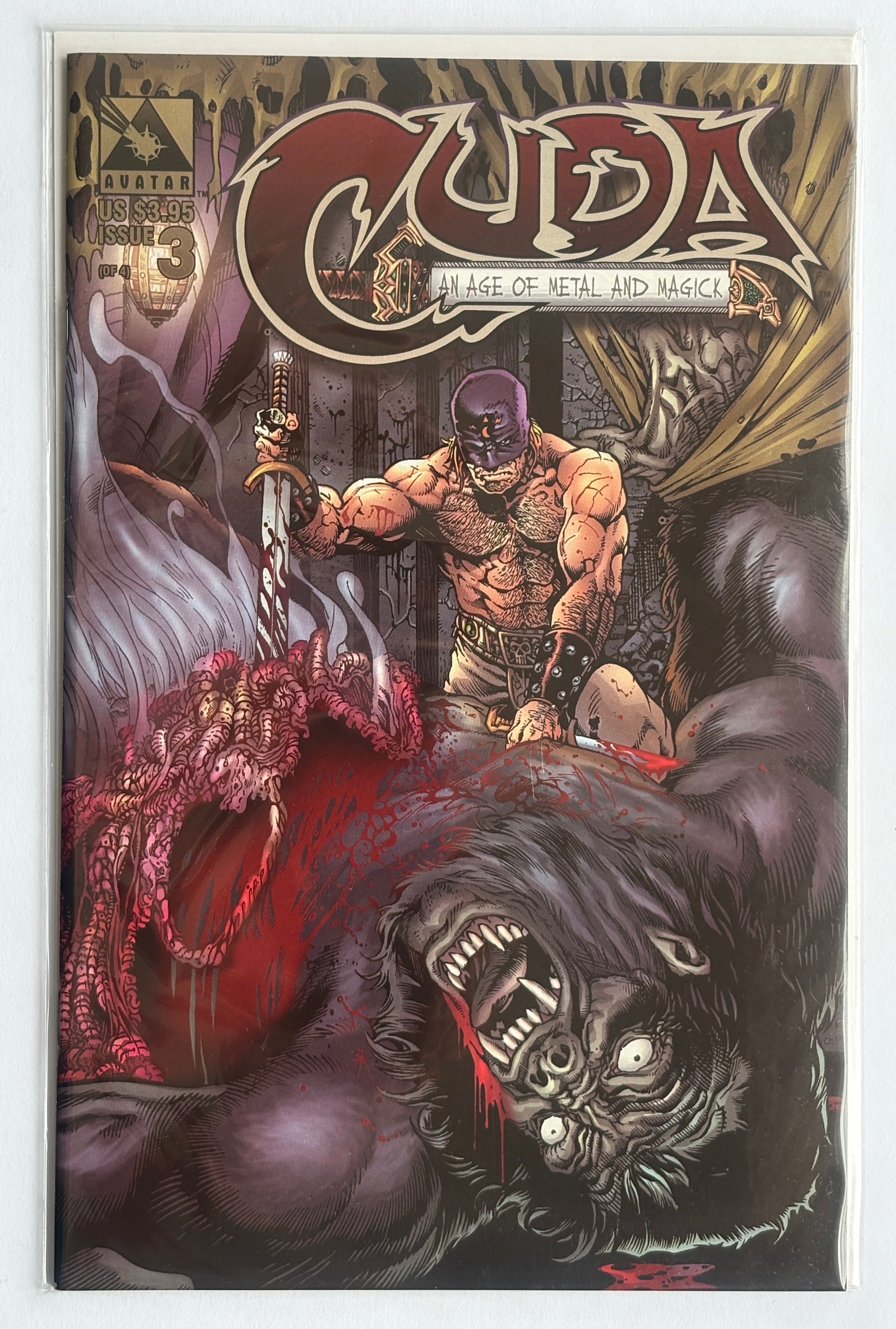 Cuda #3 (3 of 4) Avatar Press January 1999 VF 8.0