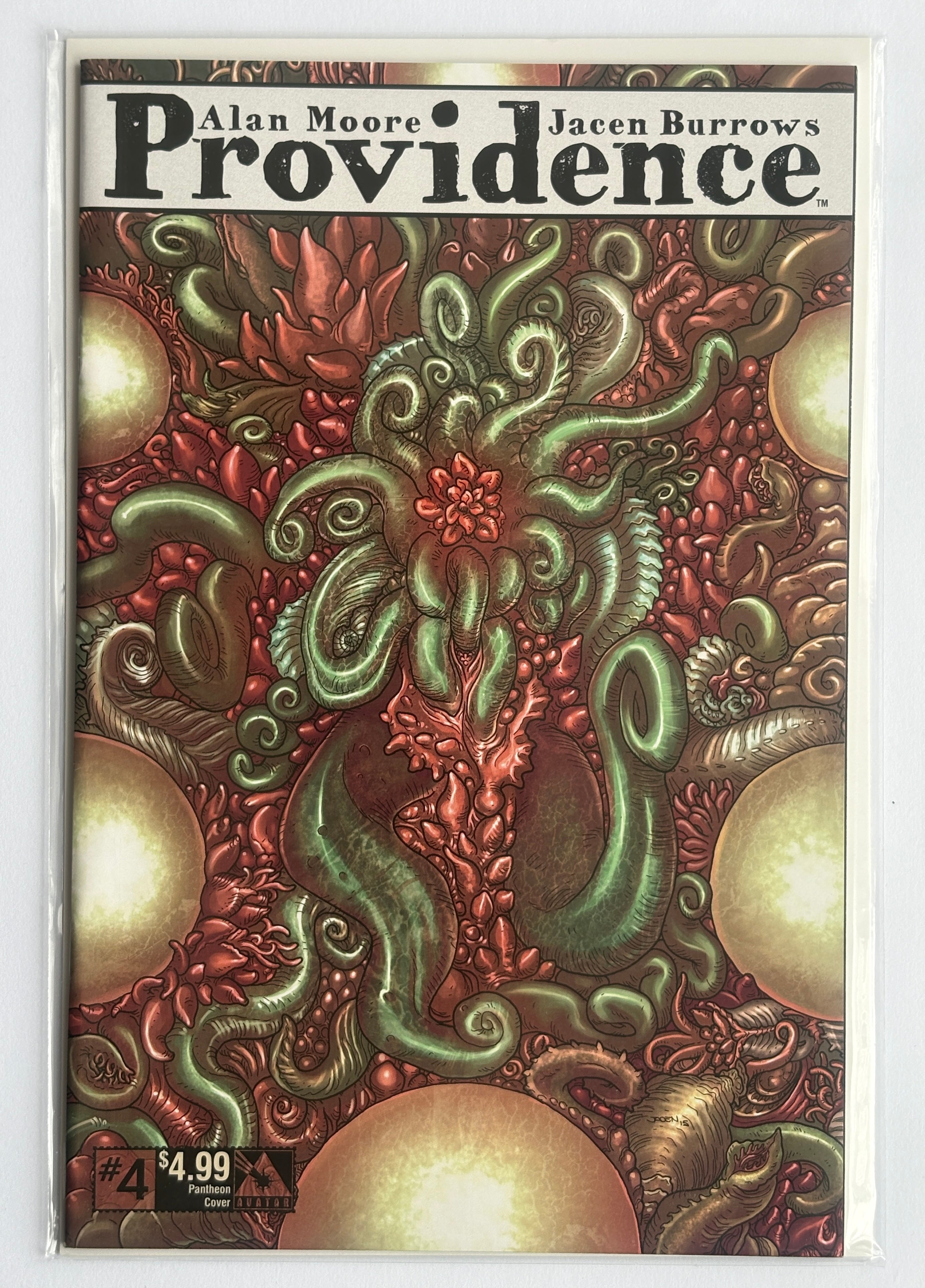 Providence #4 - 1st Printing Pantheon Cover Alan Moore Avatar Press August 2015 F/VF 7.0