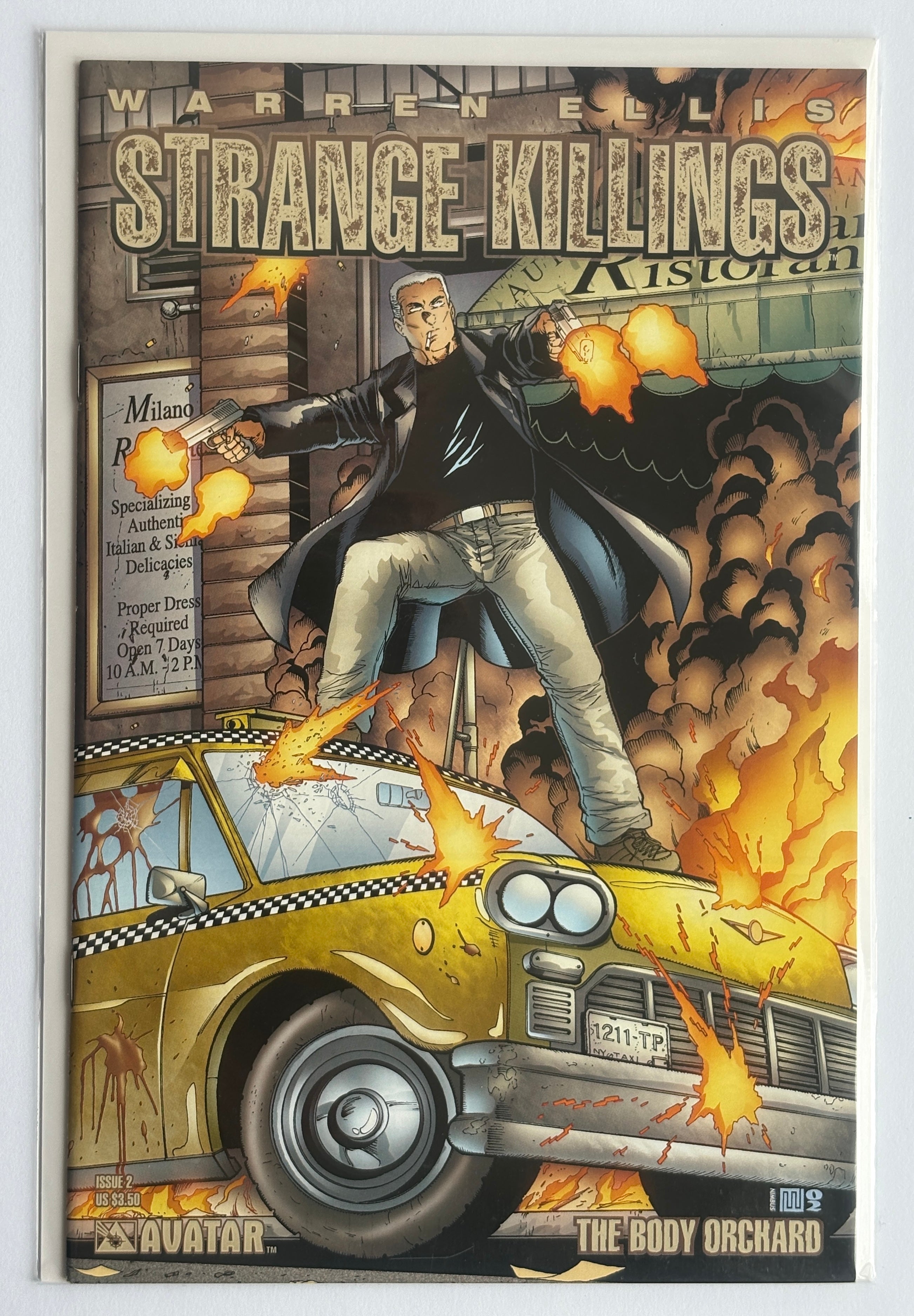 Strange Killings: The Body Orchard #2 - Avatar Press September 2002 VF+ 8.5