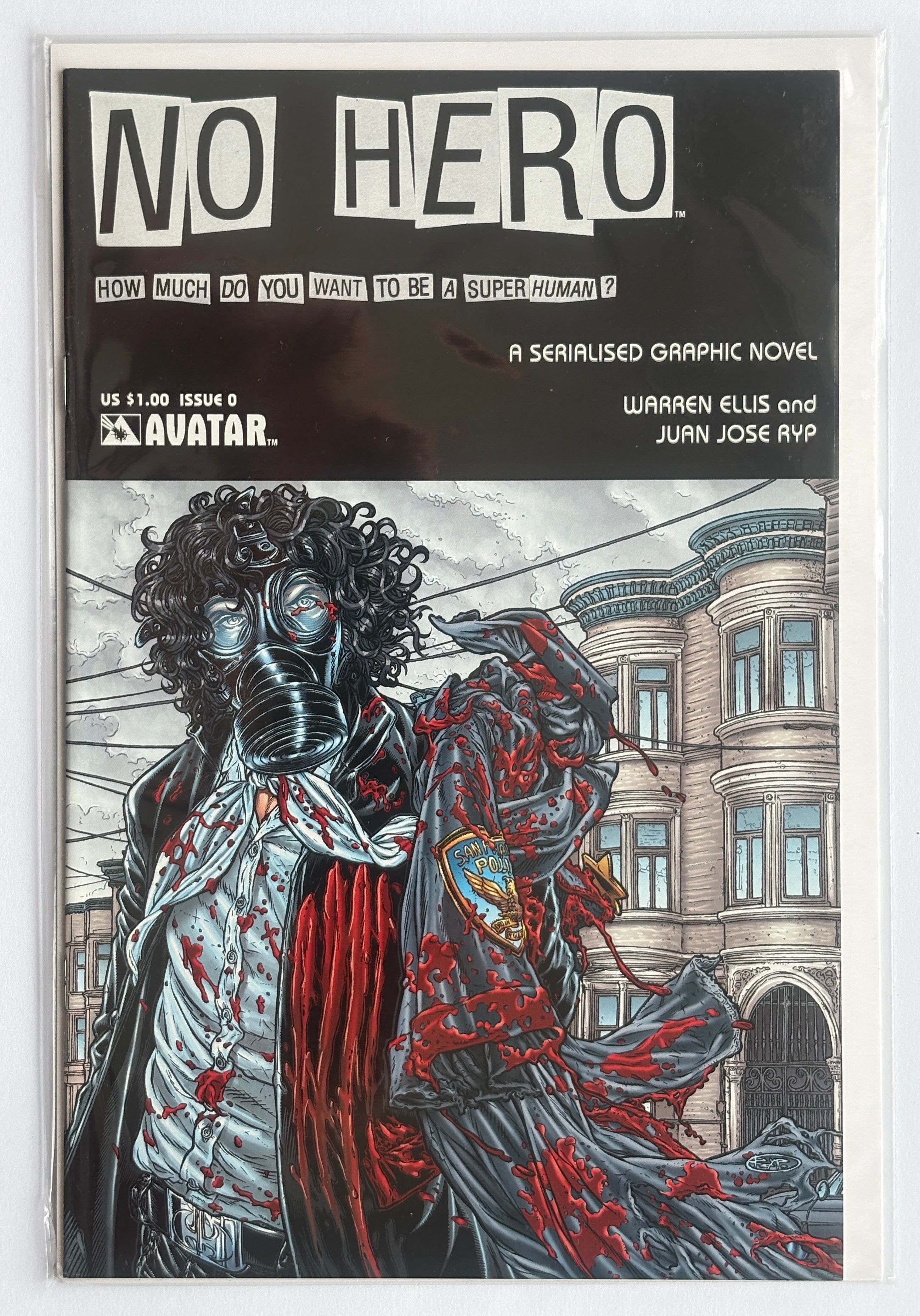 No Hero #0 - 1st Printing Avatar Press June 2008 VF/NM 9.0