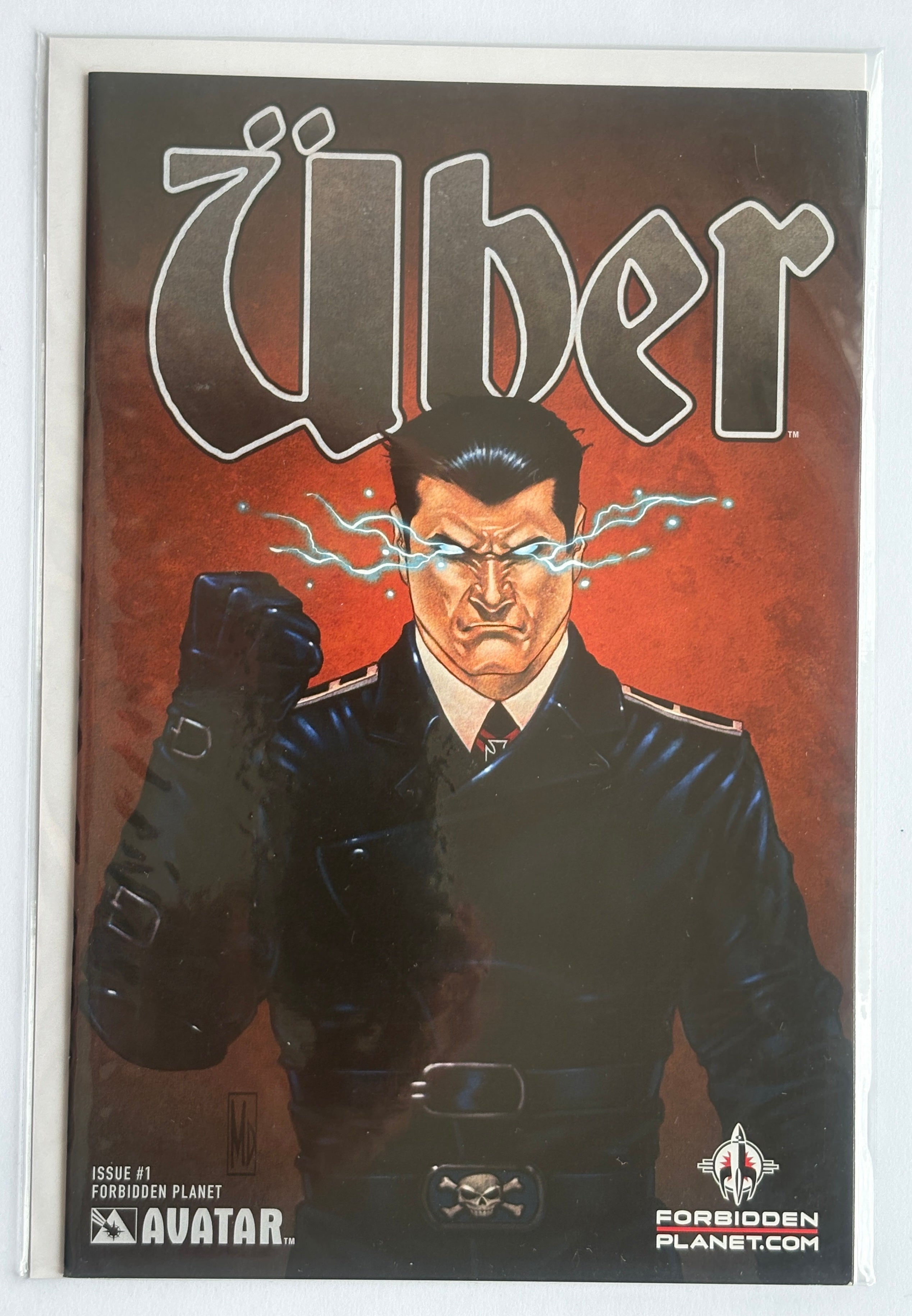 Uber #1 -  Forbidden Planet Variant Avatar Press April 2013 VF+ 8.5