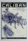 CALIBAN #1 Design Sketch Variant - Avatar Comics - 2014 NM- 9.2
