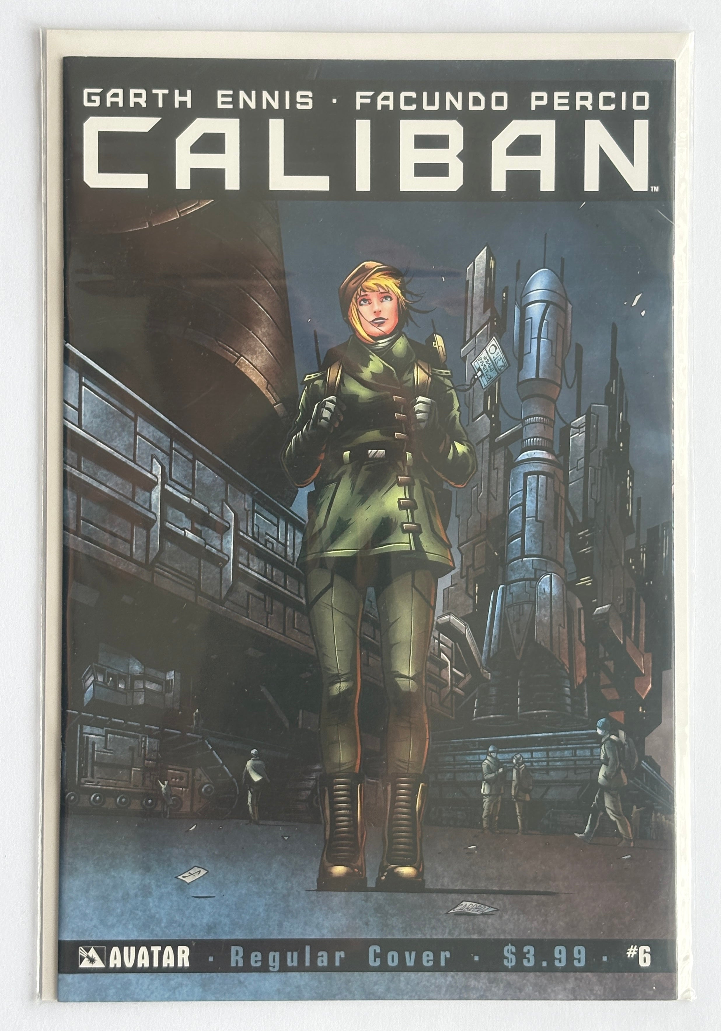 CALIBAN #6 - 1st Printing - Avatar Comics - August 2014 VF+ 8.5