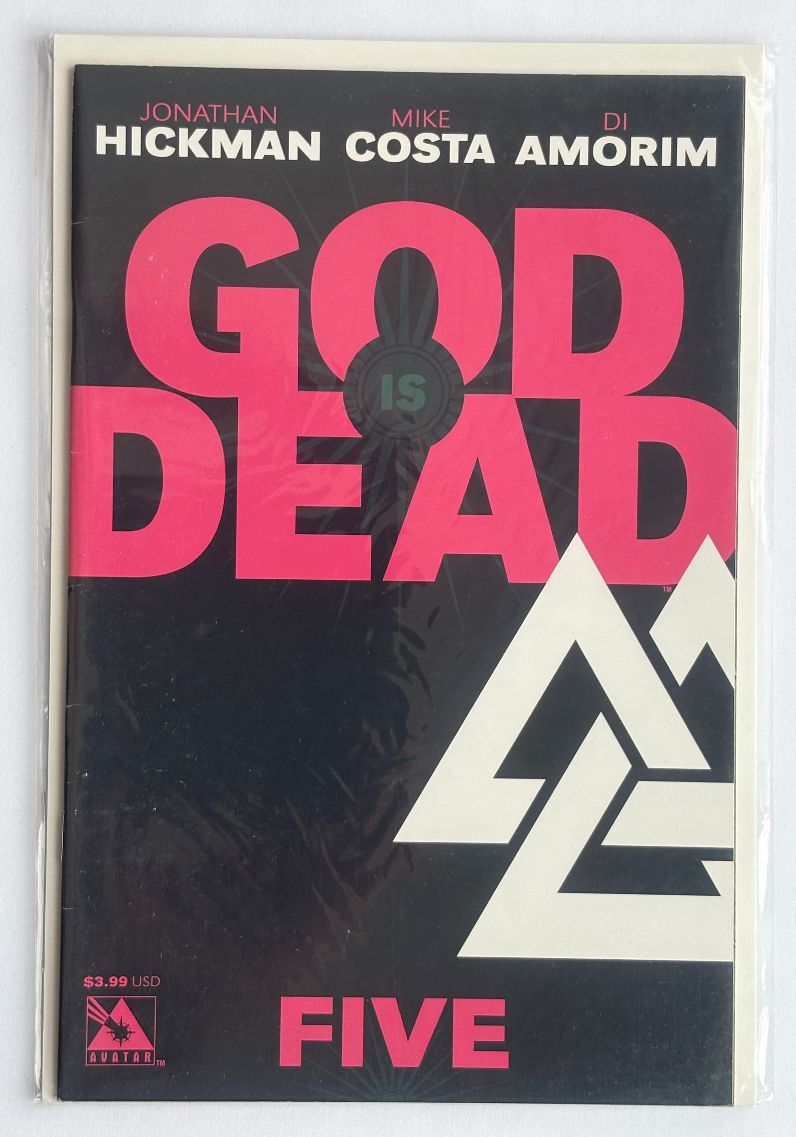 God is Dead #5 - 1st Printing Avatar Press - December 2013 VF 8.0