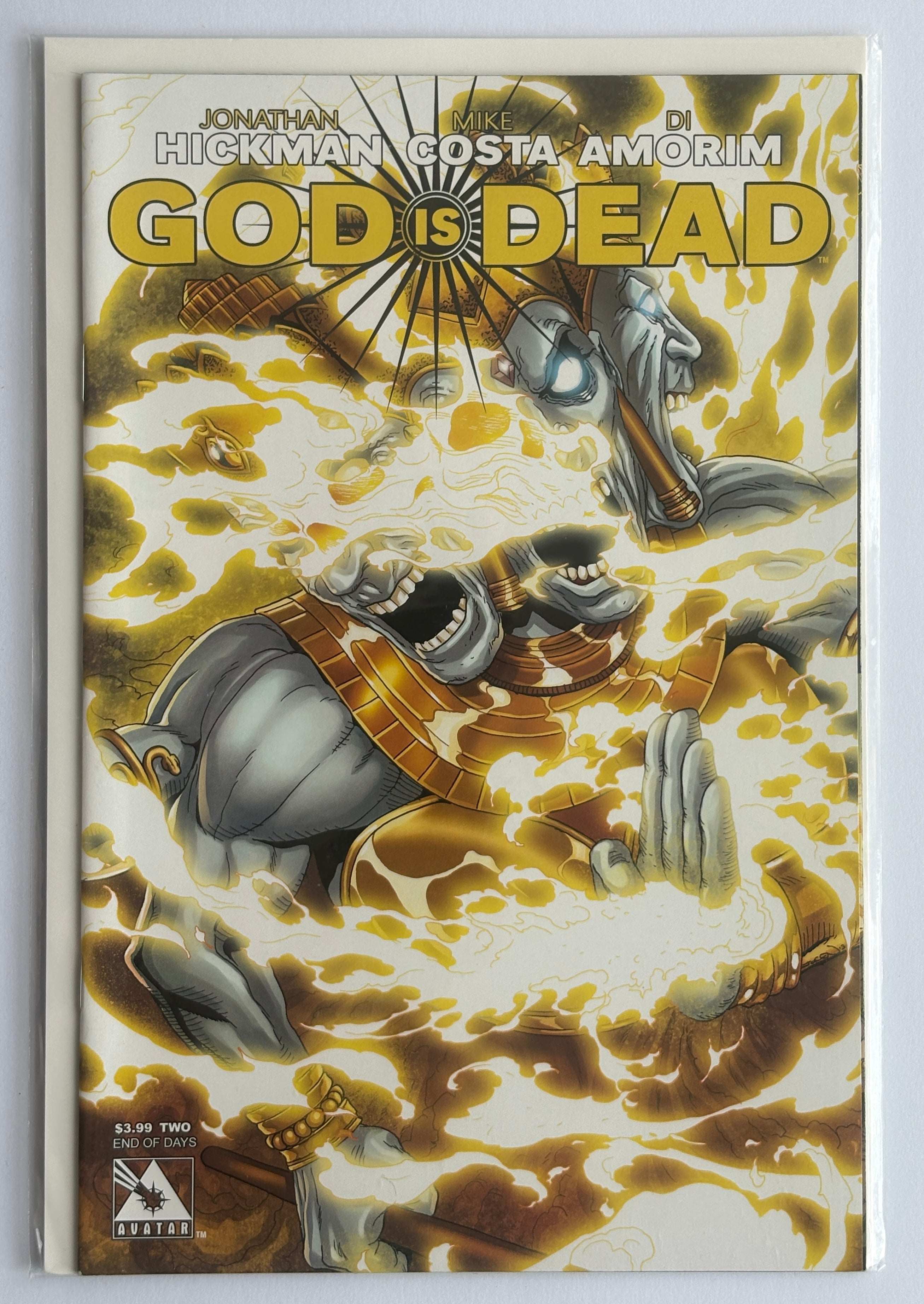 God is Dead #2 - End of Days Cover - Avatar Press - October 2013 F/VF 7.0