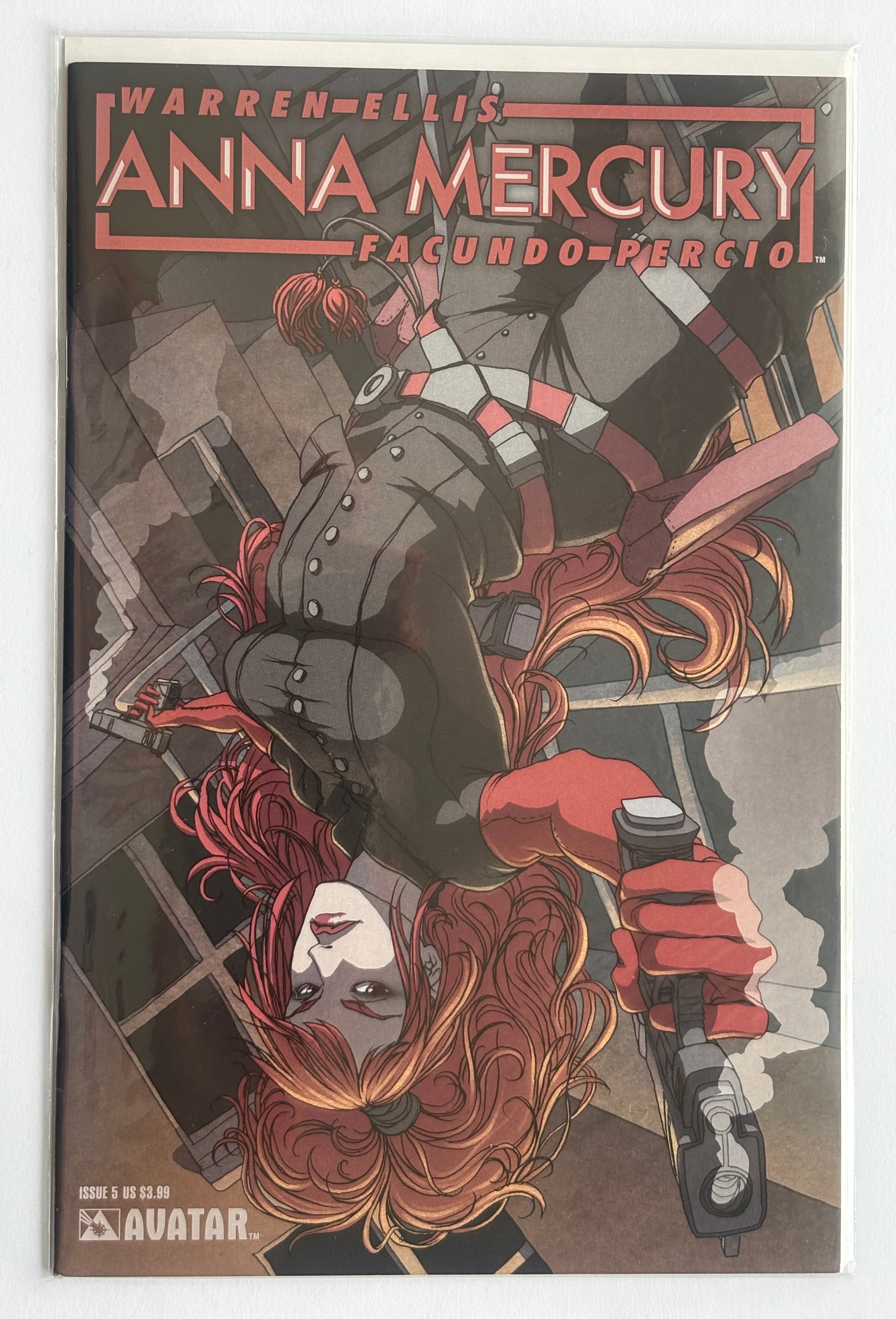 Anna Mercury #5 - 1st Printing Avatar Press December 2008 VF 8.0
