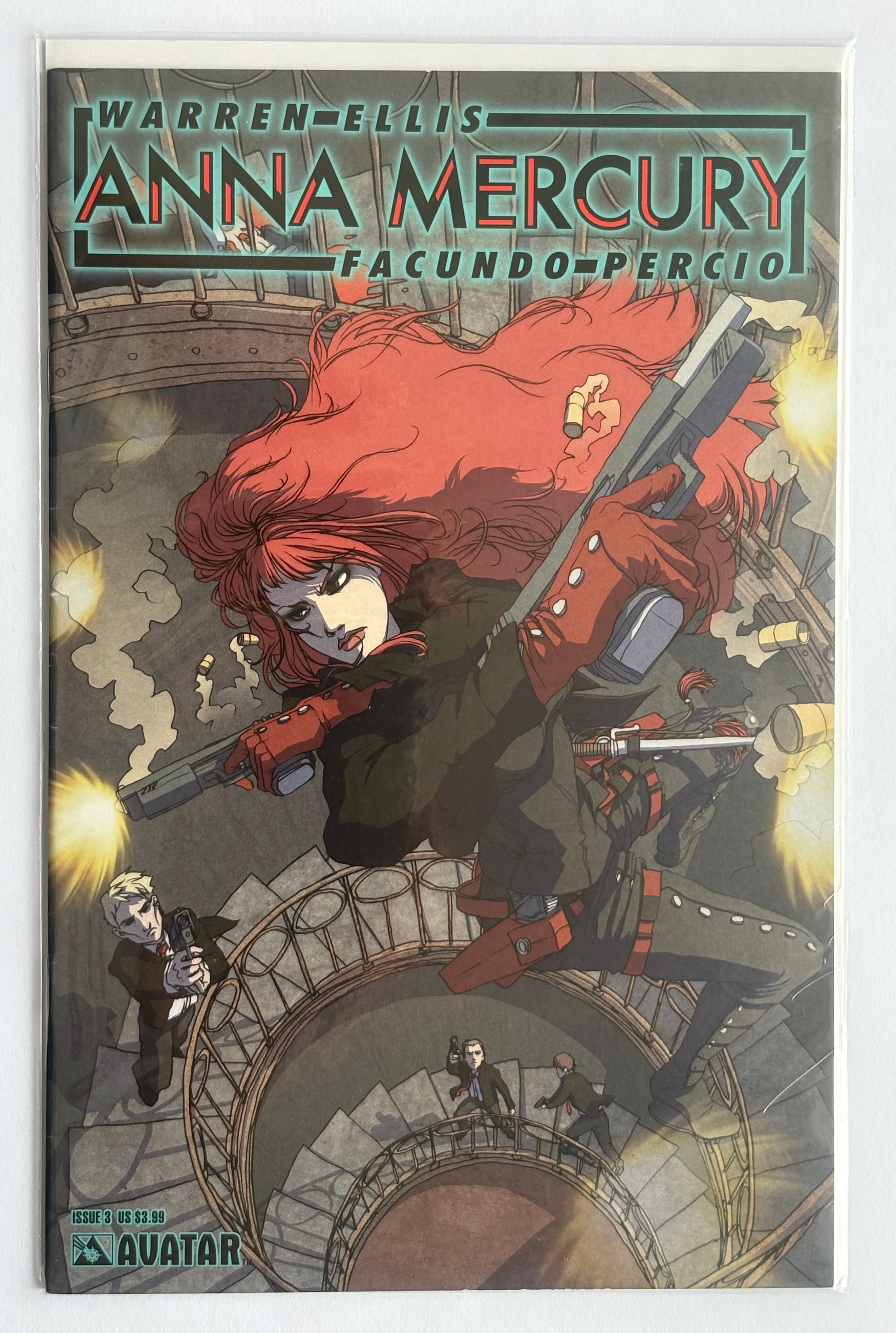 Anna Mercury #3 - 1st Printing Avatar Press August 2008 F/VF 7.0