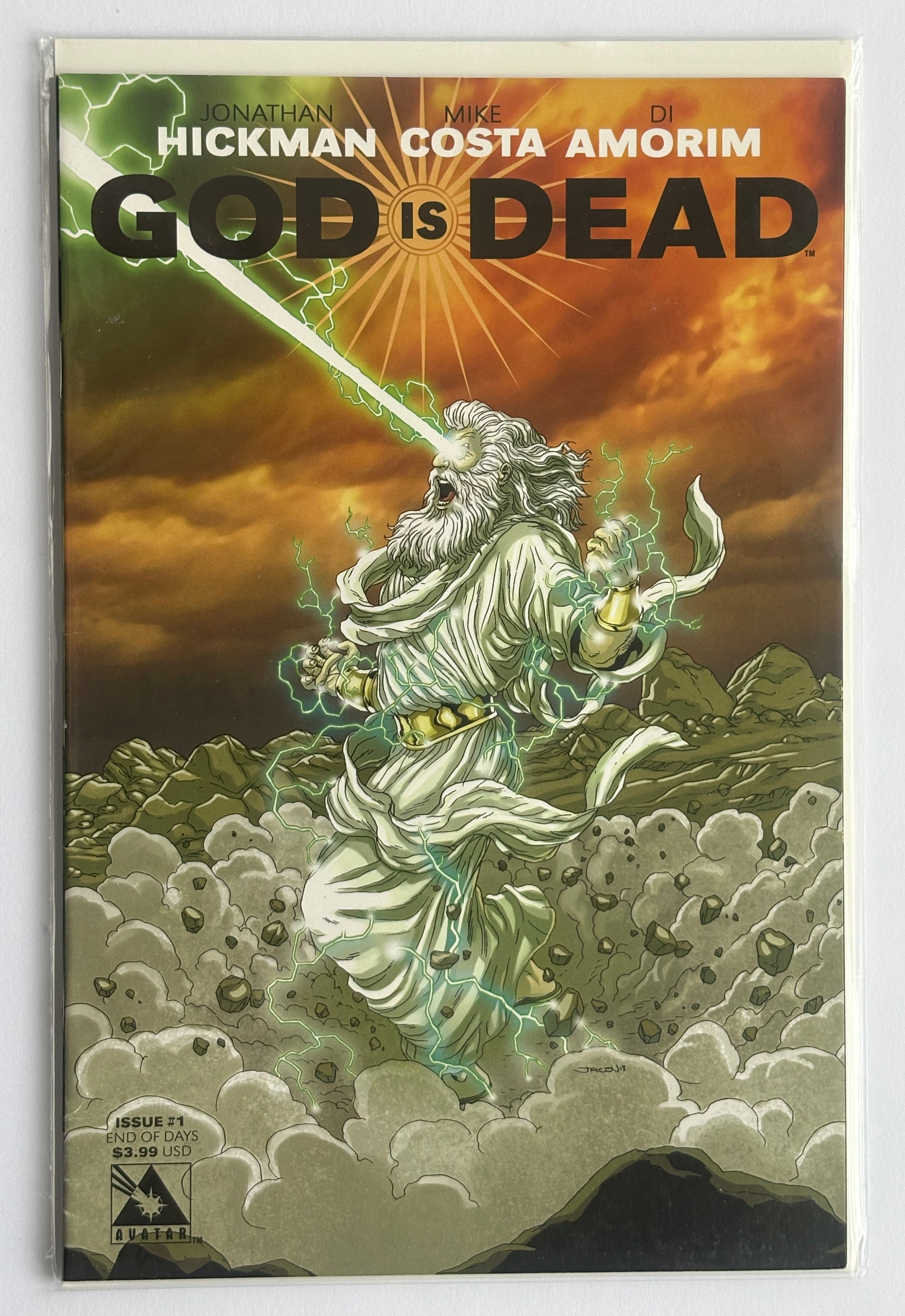 God is Dead #1 - End of Days Variant Cover - Avatar Press August 2013 F/VF 7.0
