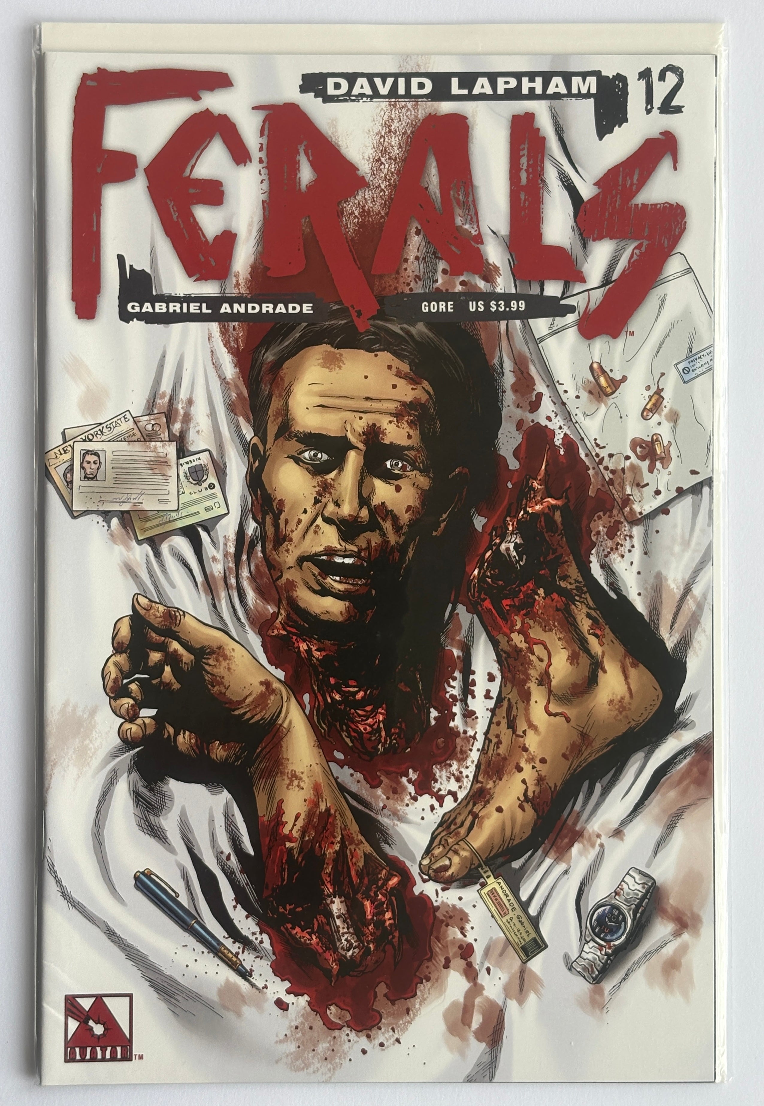 Ferals #12 - 1st Printing - Lapham / Andrade - Avatar Press - Dec 2012 F/VF 7.0