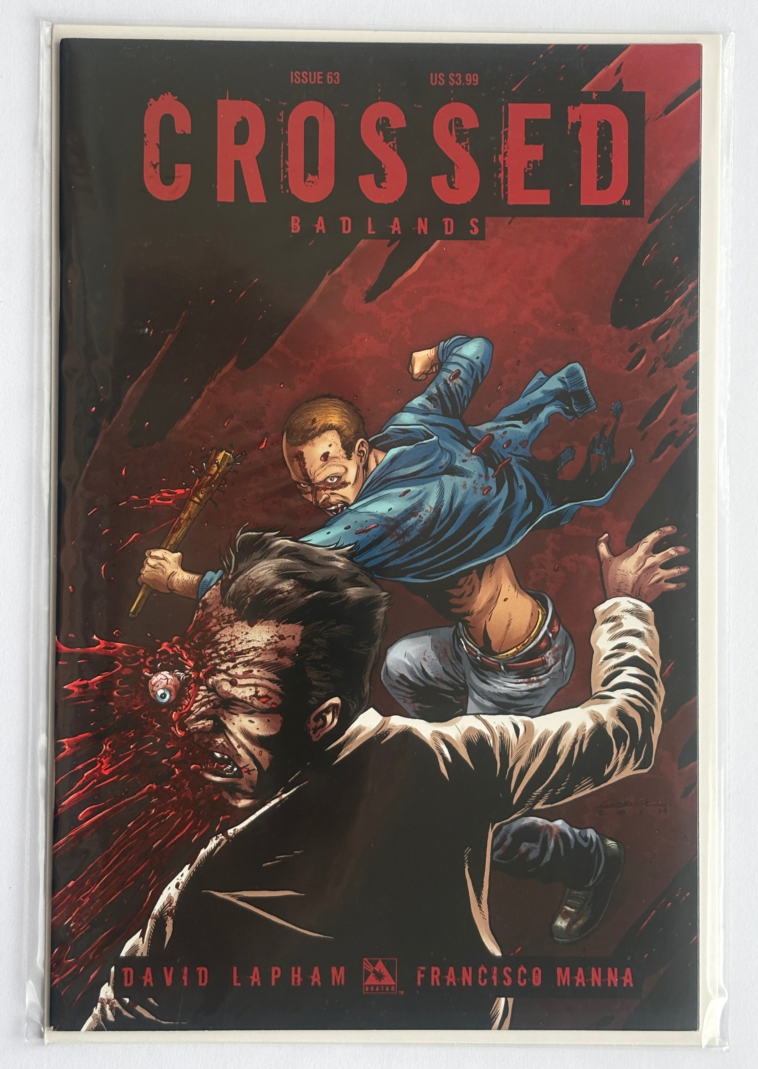 Crossed Badlands #63 - 1st Print Avatar Press September 2014 VF 8.0