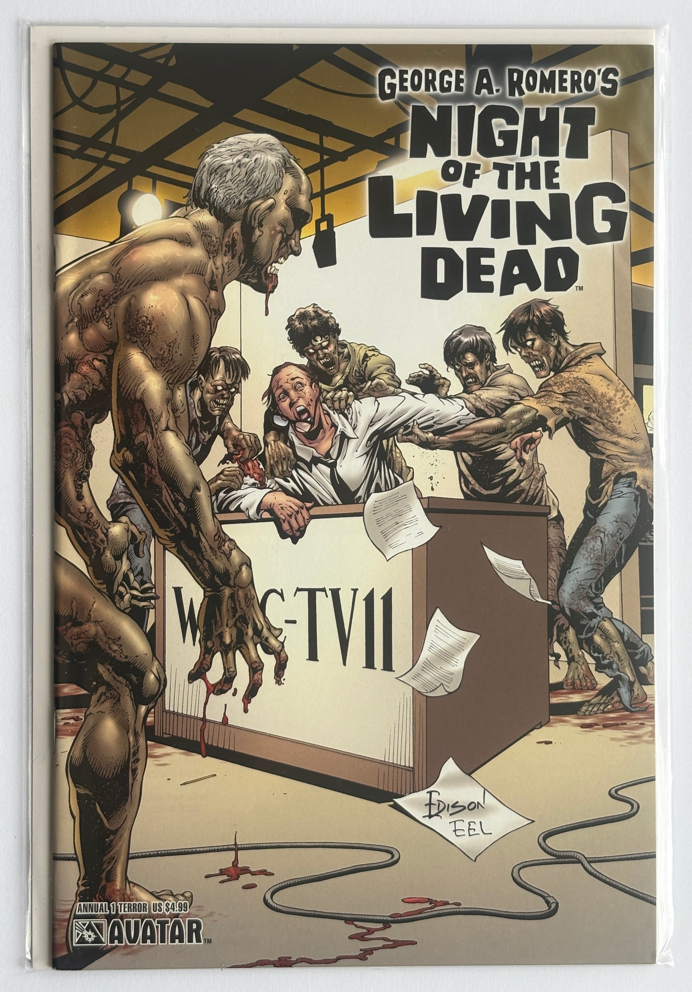 Night of the Living Dead Annual #1 Terror - 1st Print Avatar June 2008 VF/NM 9.0