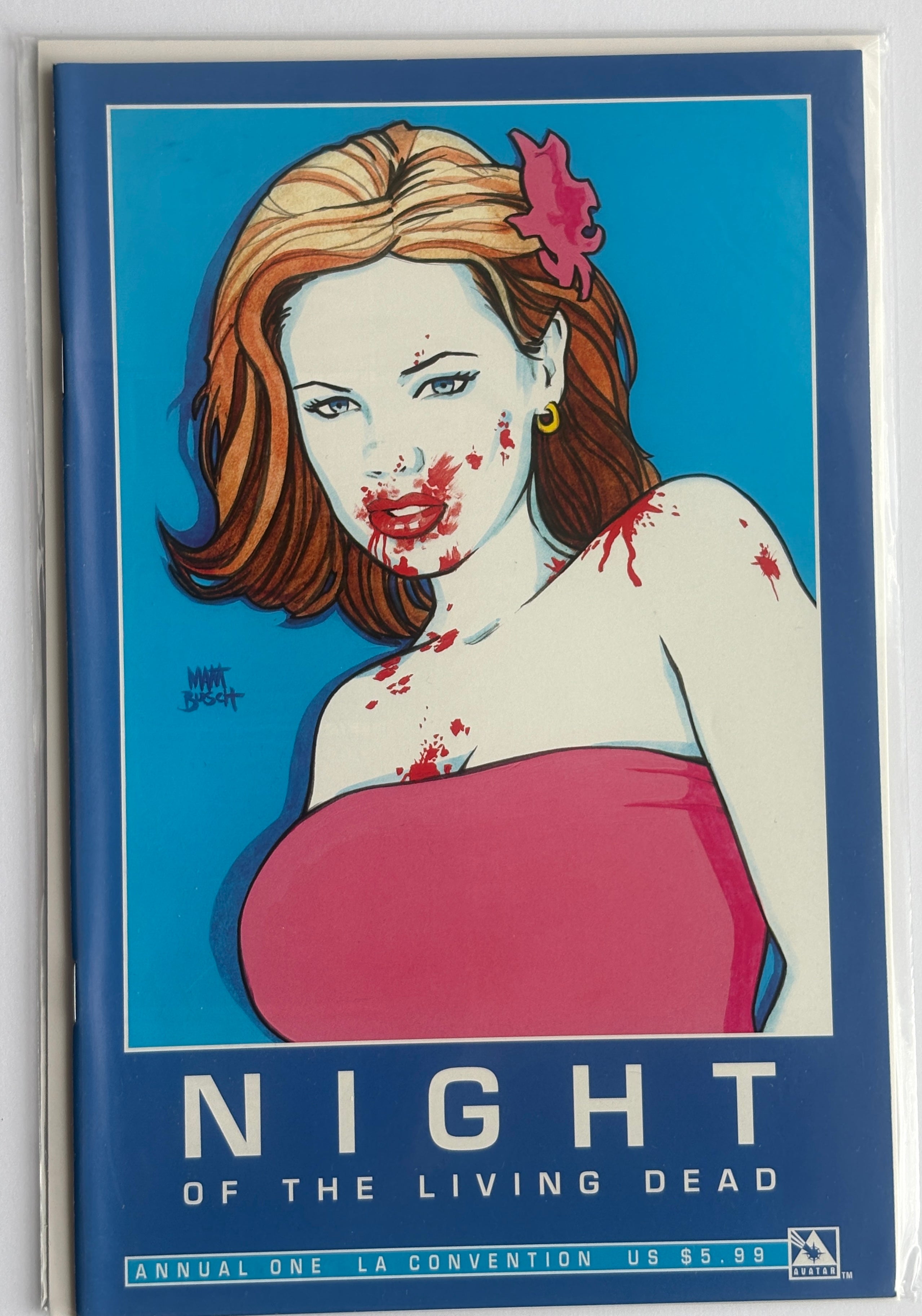 Night of the Living Dead Annual #1 LA Convention Variant Avatar 2008 NM- 9.2