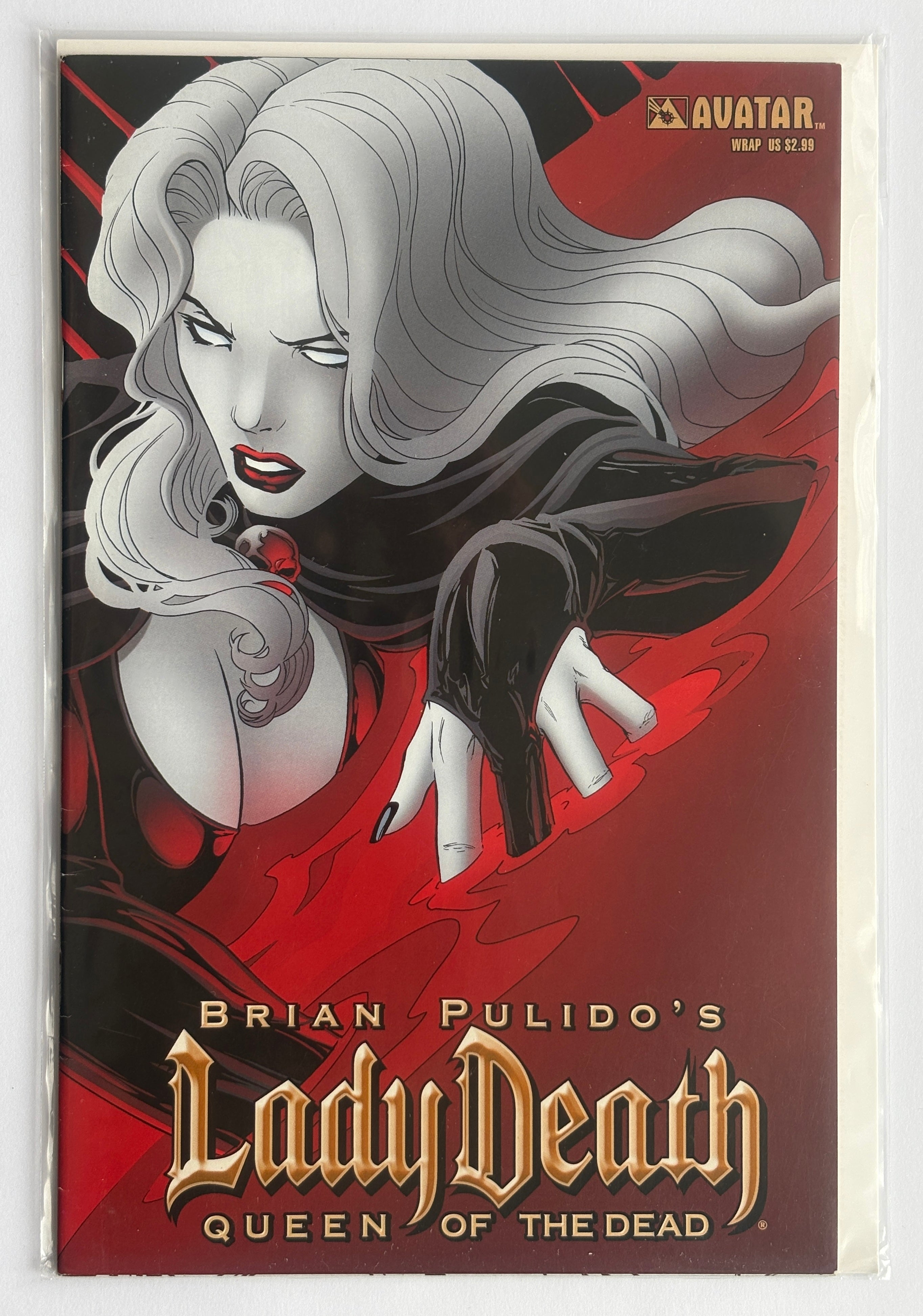 Lady Death: Queen of the Dead #1 - Wrap Cover Avatar Comics May 2007 VG/FN 5.0