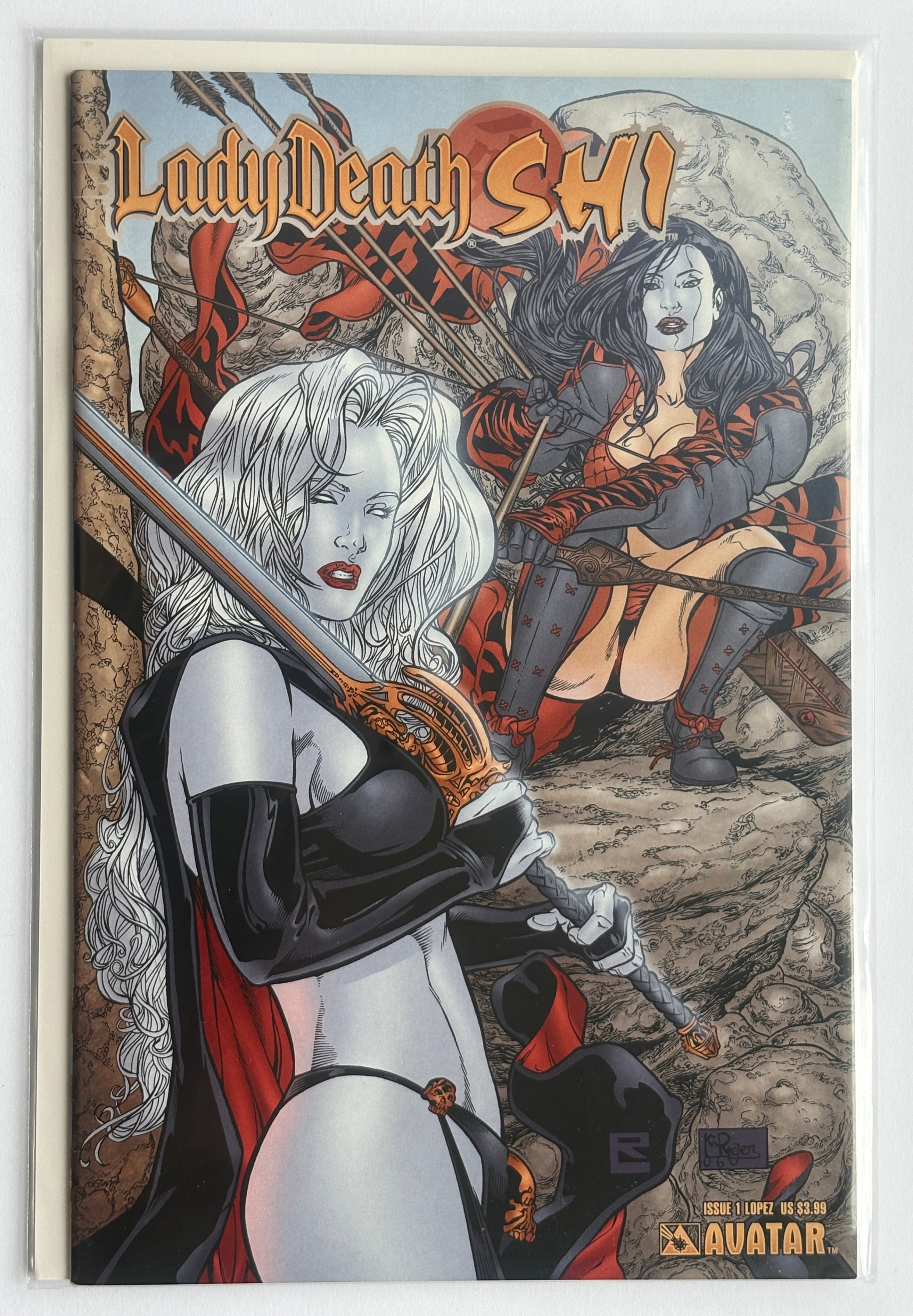 Lady Death / Shi #1 -  Avatar Comics April 2007 VF 8.0