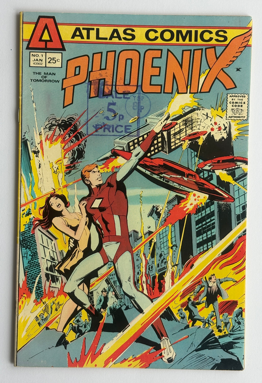 Phoenix #1 to 3 Complete Set (3 Comics) Atlas 1975 F/VF 7.0