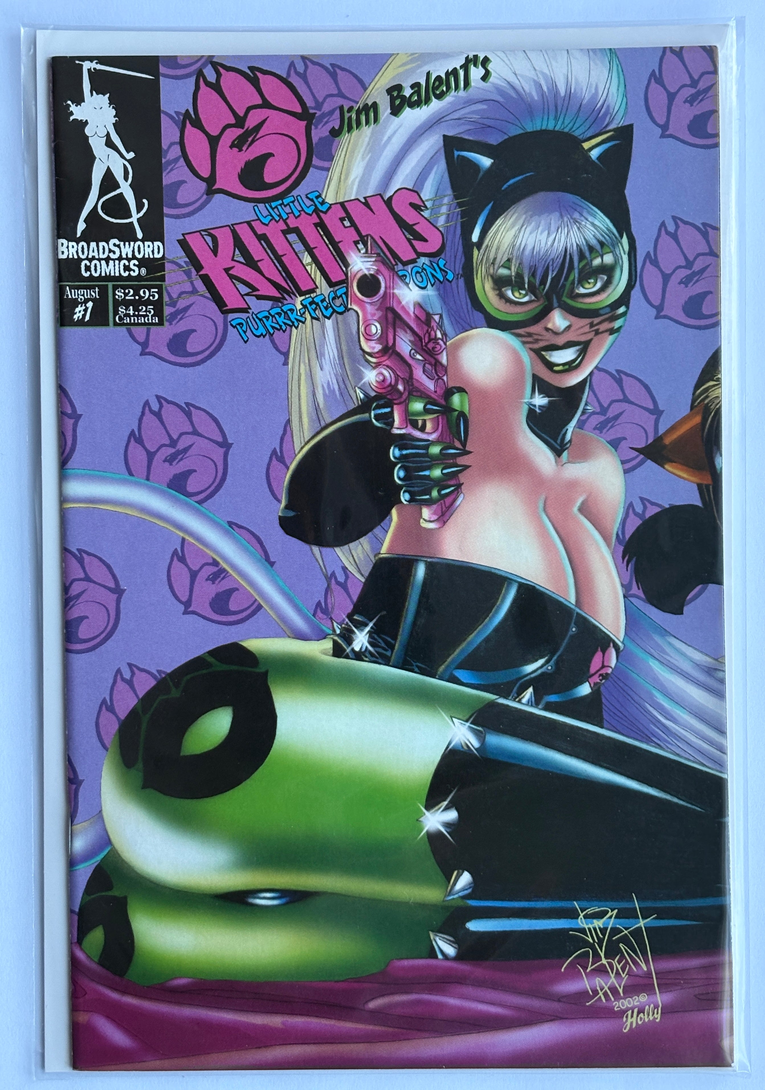 3 Little Kittens: Purrr-fect Weapons #1 - 1st Print August 2002 VF- 7.5