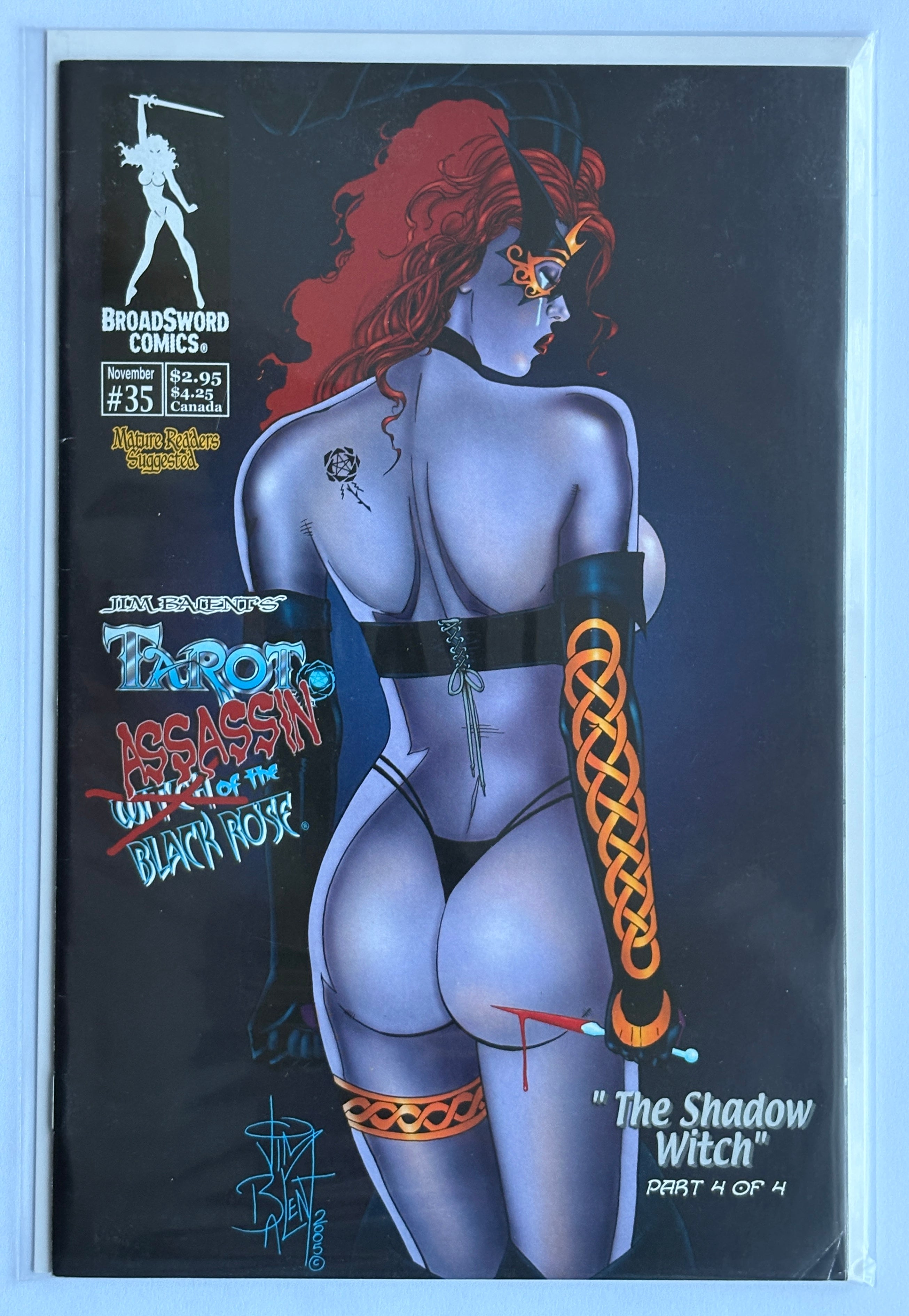 Tarot Witch of the Black Rose #35 - 1st Print BroadSword November 2005 F/VF 7.0