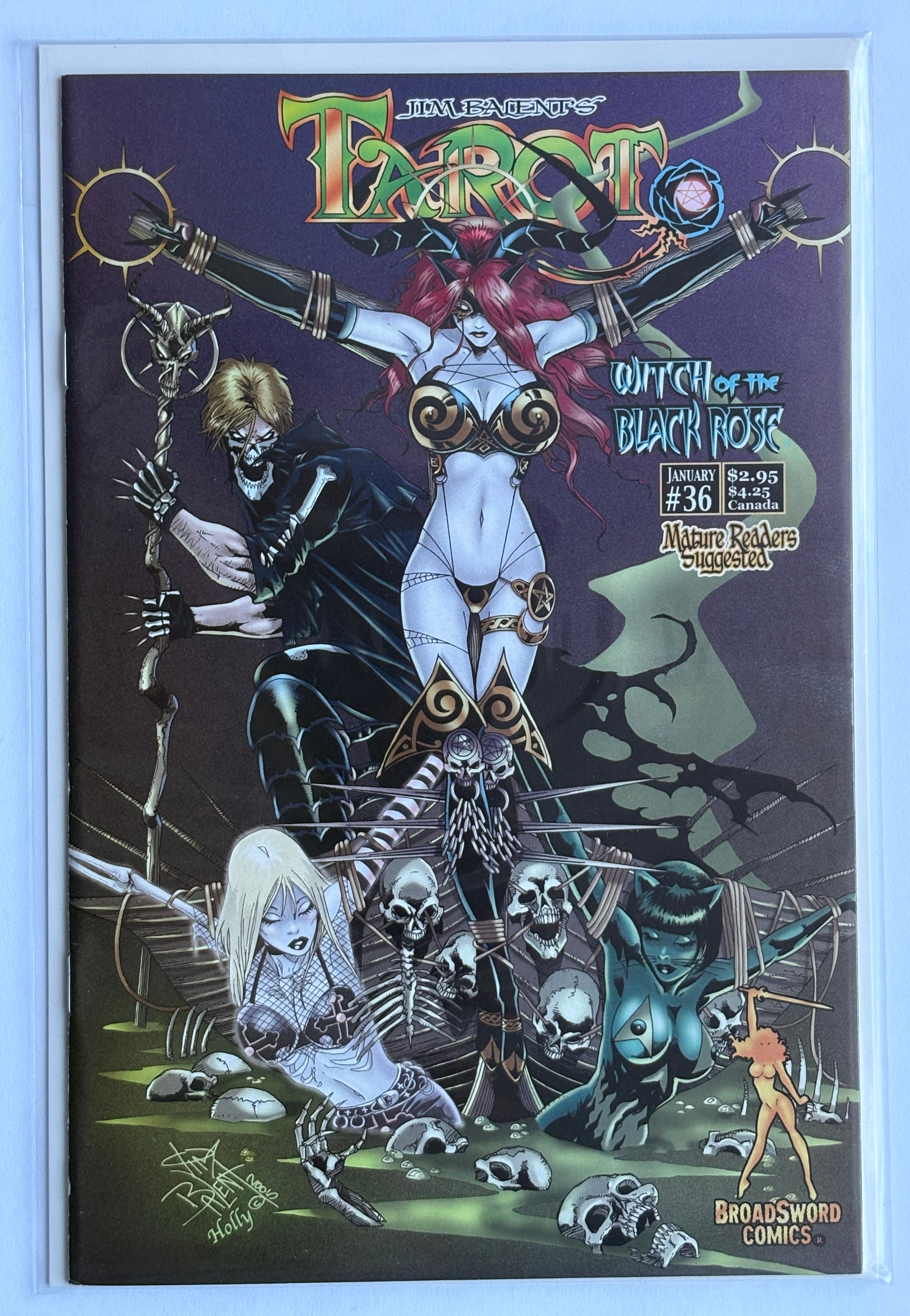 Tarot Witch of the Black Rose #36 - 1st Print BroadSword January 2006 VF+ 8.5