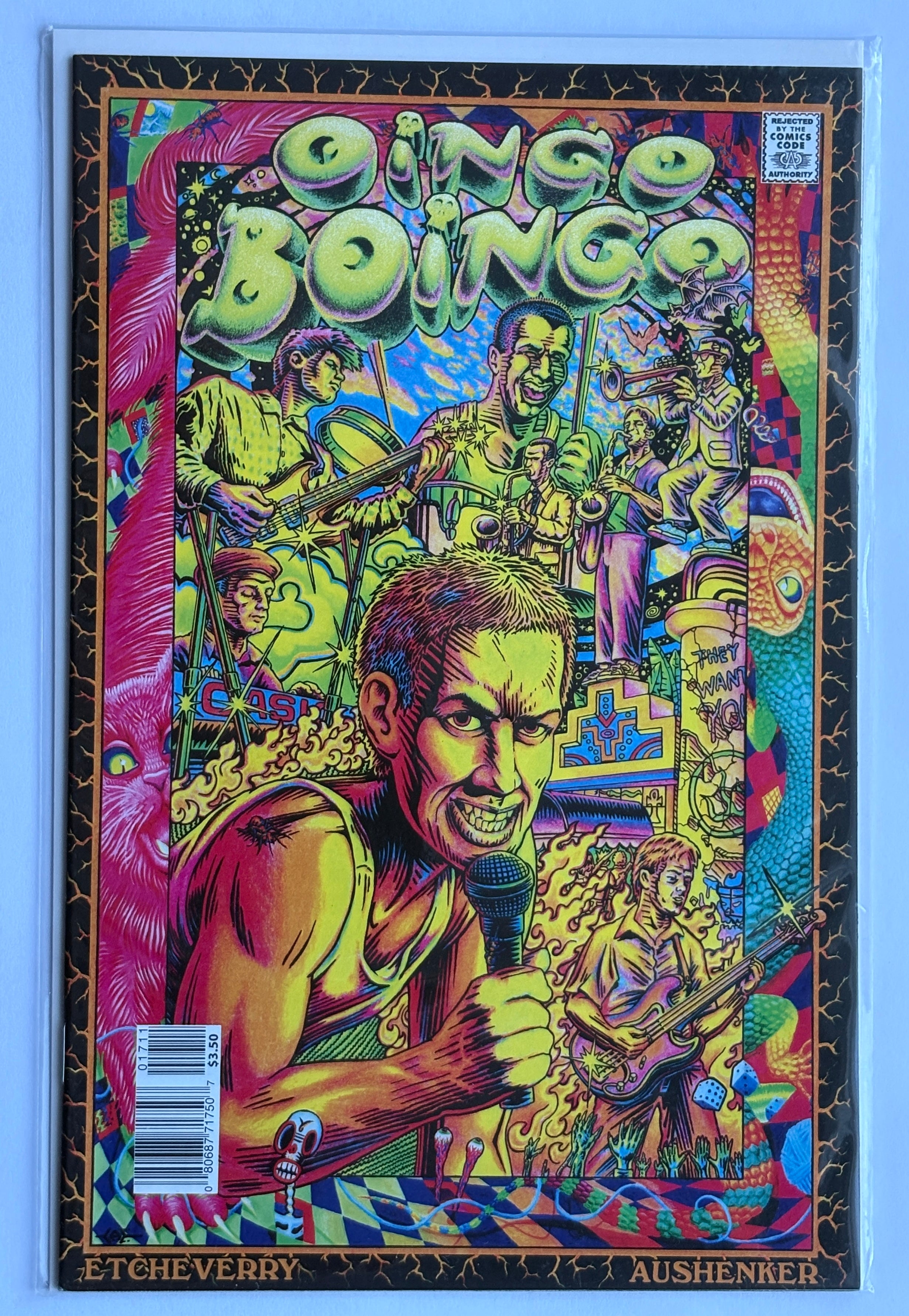 Rock n Roll Biographies #17 - Oingo Boingo Acme Ink January 2021 VF 8.0