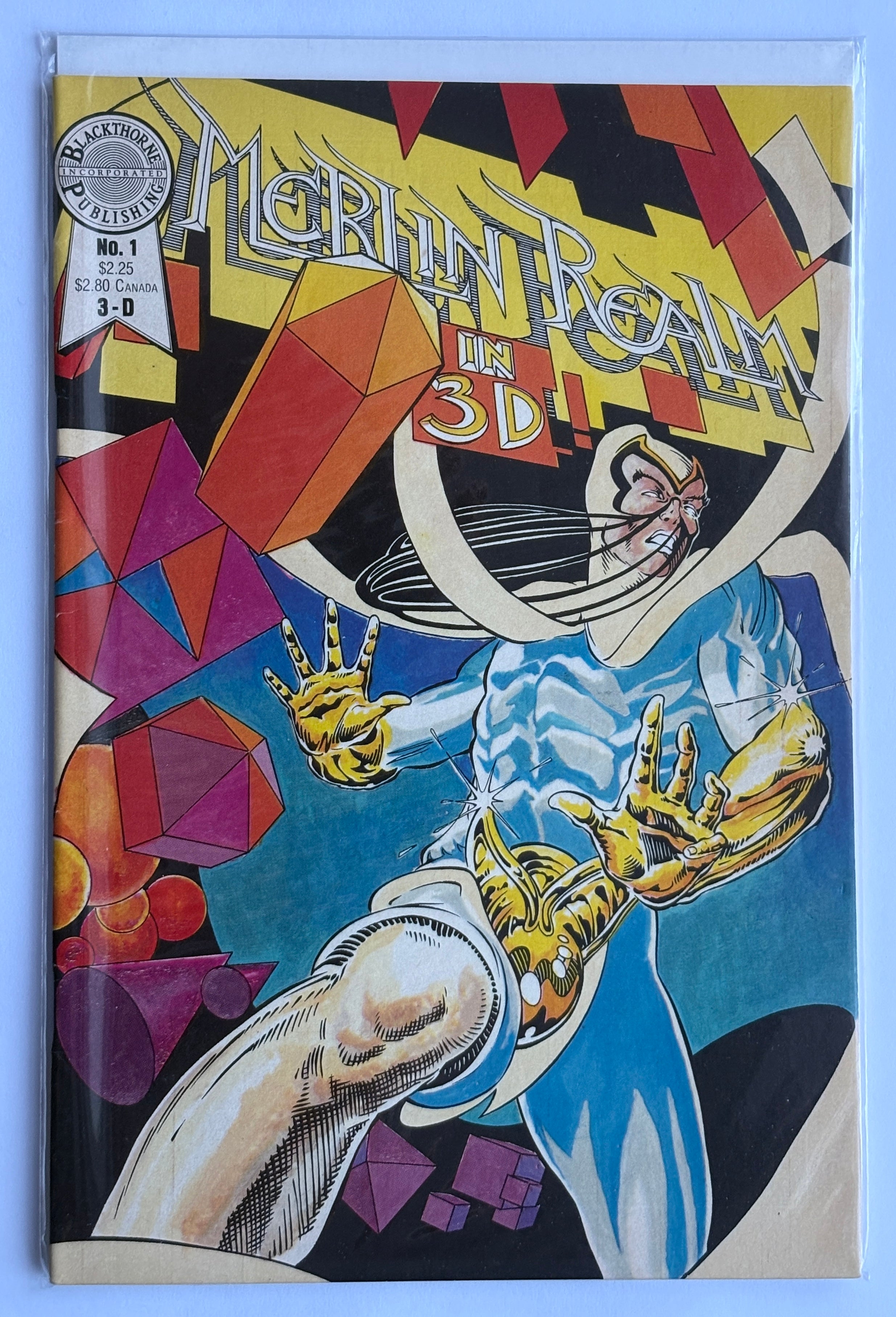 Merlin Realm in 3-D #1 - Blackthorne Publishing October 1985 FN 6.0