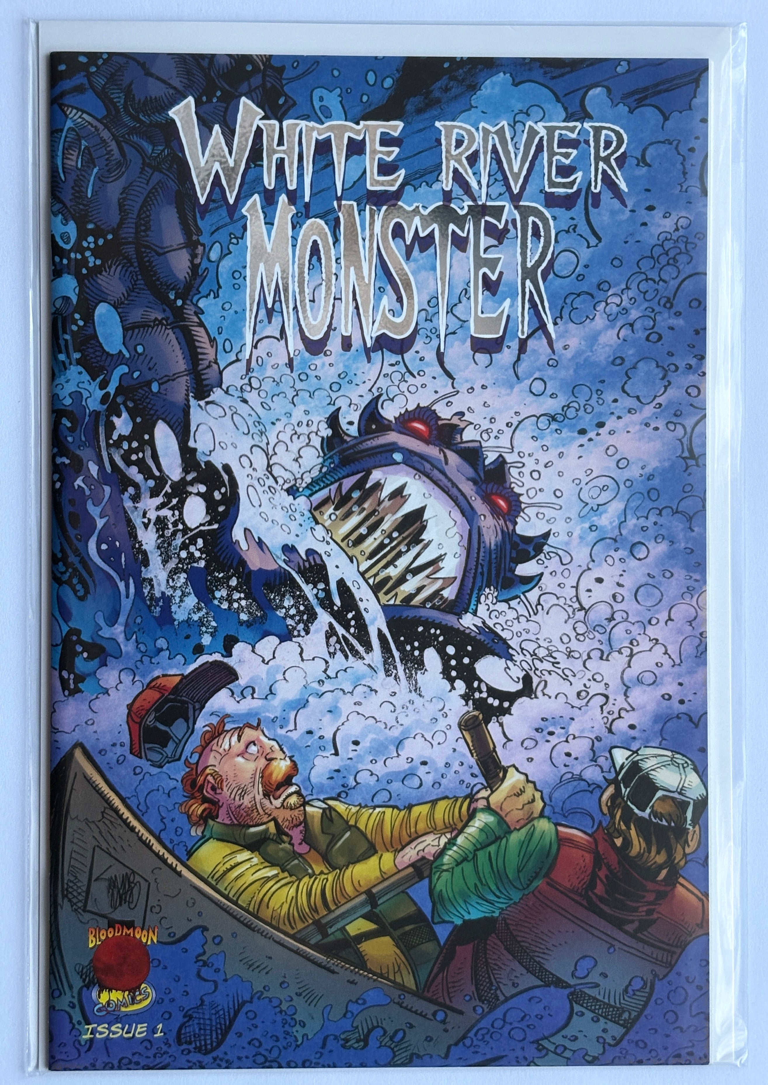 White River Monster #1 - 1st Printing Blood Moon Comics January 2022 VF/NM 9.0