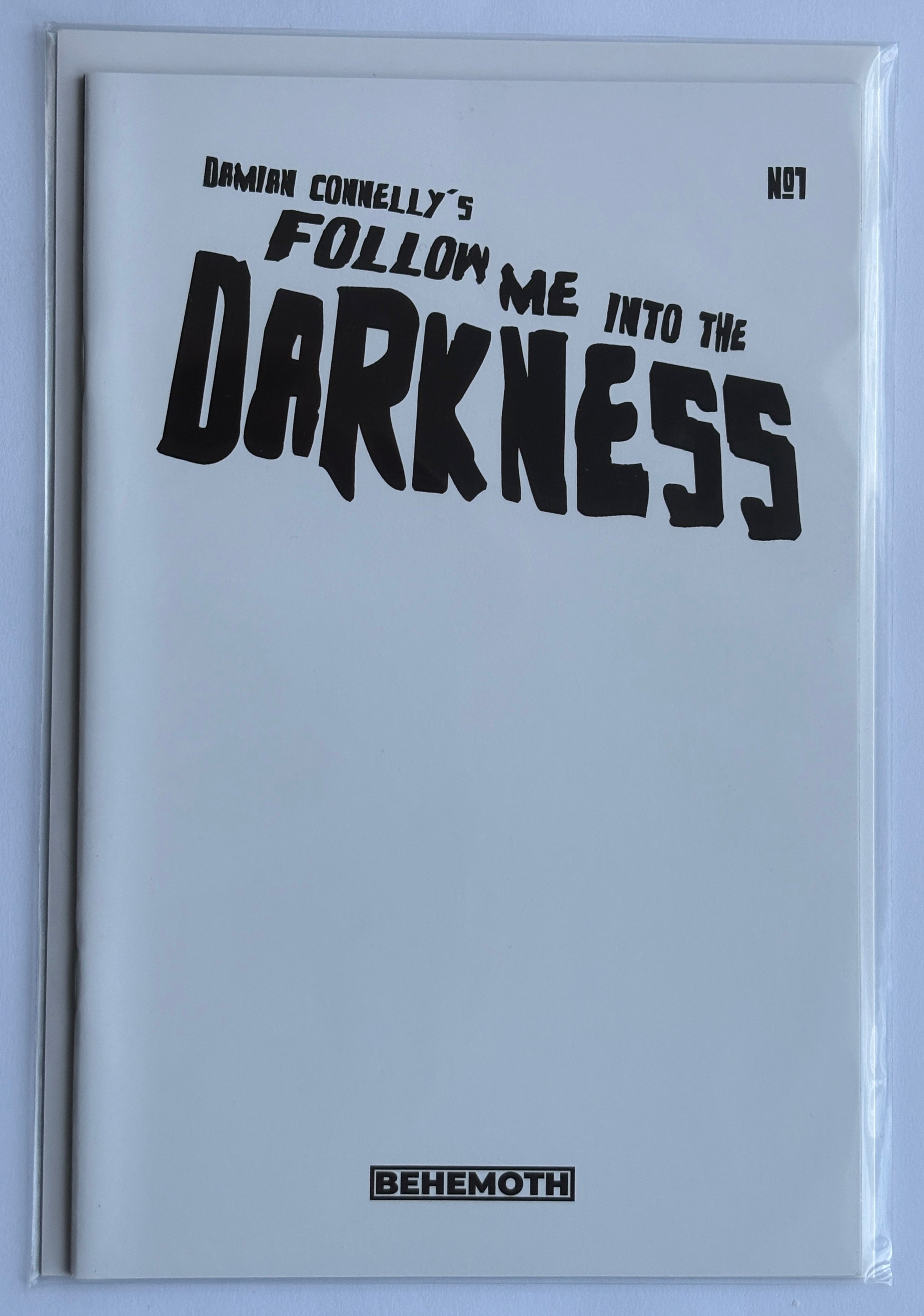 Follow Me into the Darkness #1 - 1st Printing Cover F Behemoth 2022 VF/NM 9.0