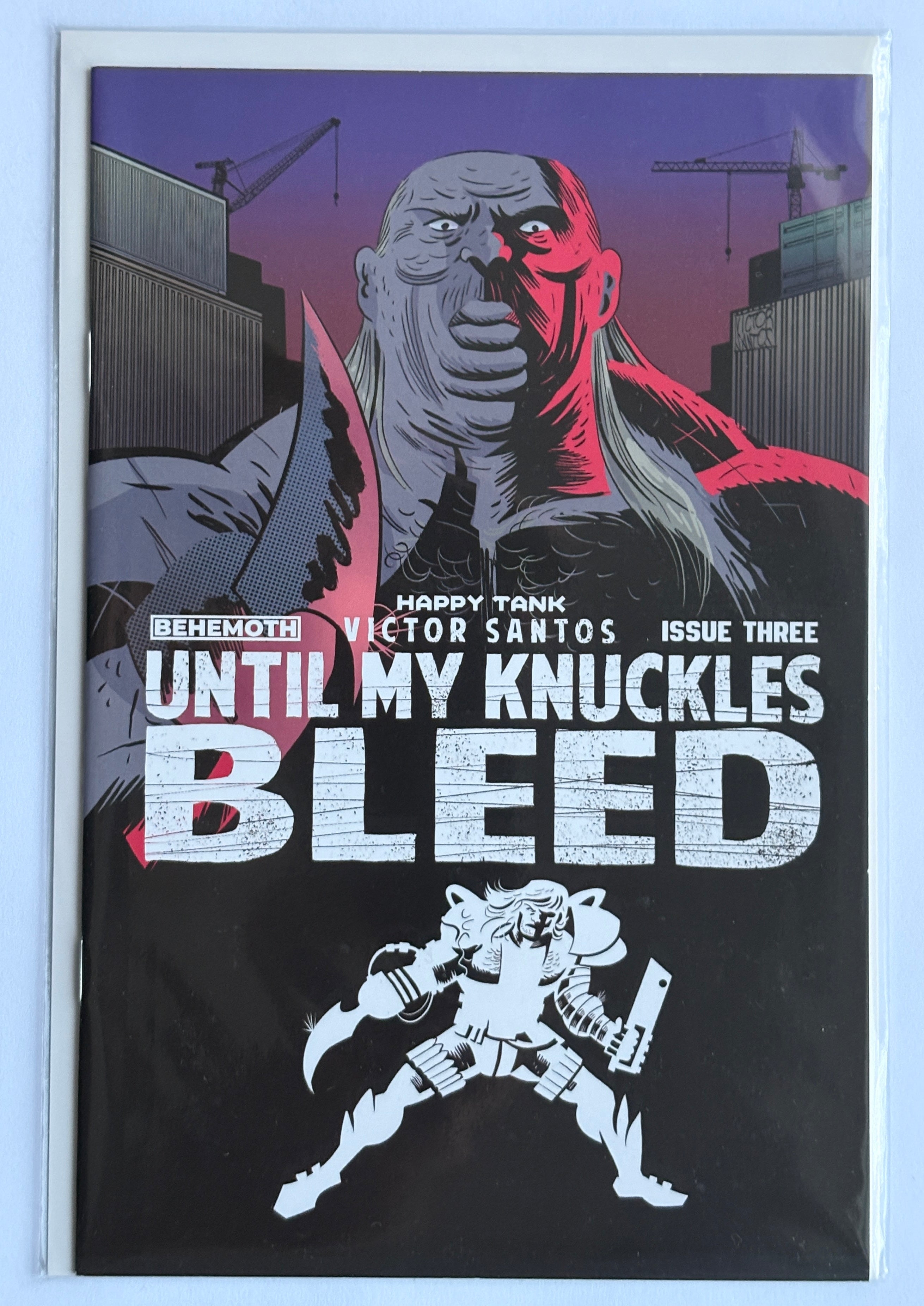 Until My Knuckles Bleed #3 - 1st Printing Cover B Behemoth Comics 2022 NM- 9.2