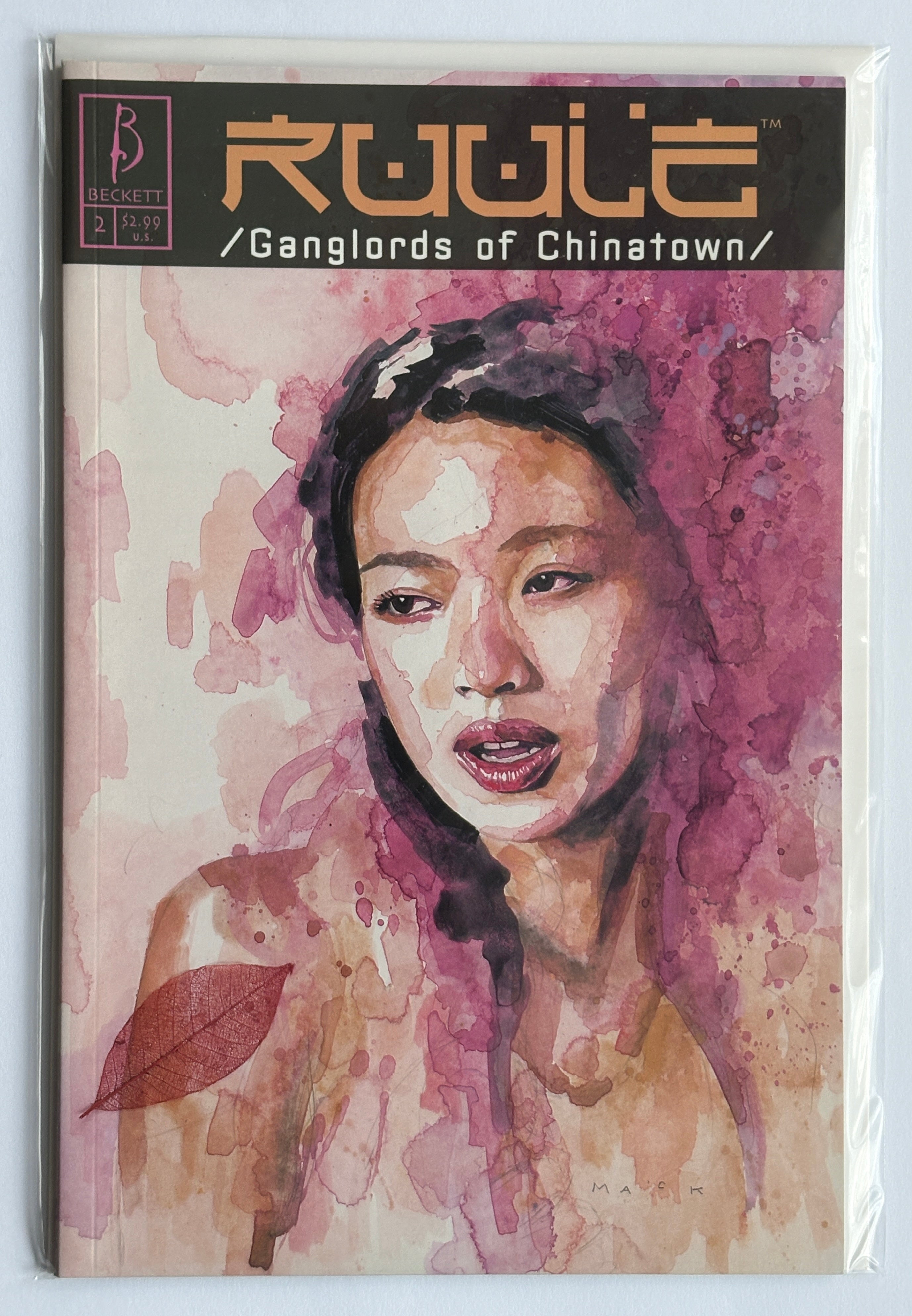 Ruule Ganglords of Chinatown #2 - Beckett Comics 2004 VF+ 8.5