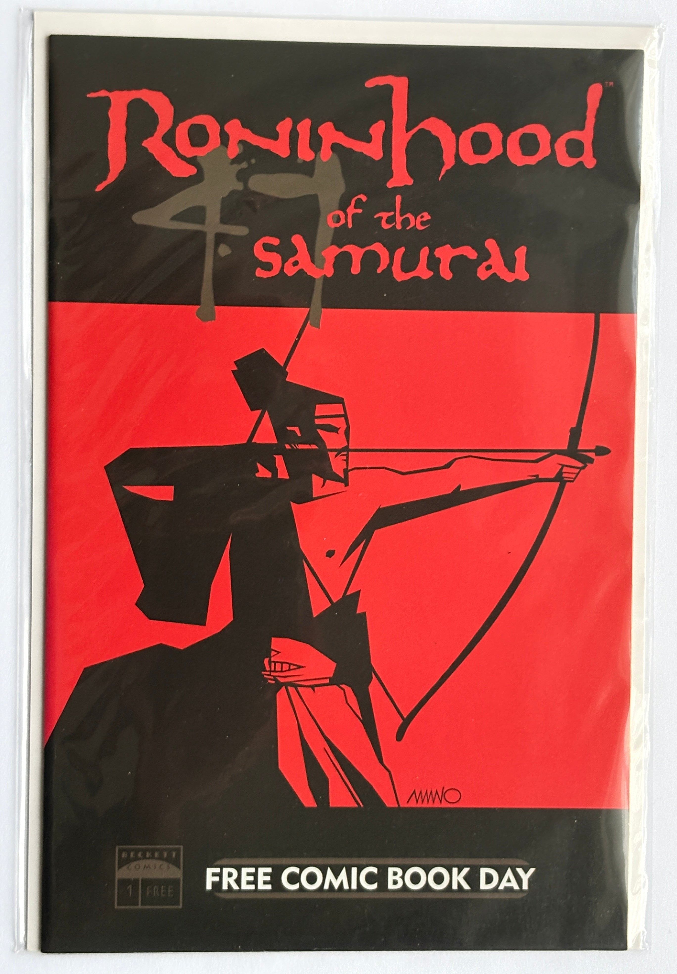 RoninHood of the 47 Samurai #1 FCBD Beckett Comics May 2005 VF/NM 9.0